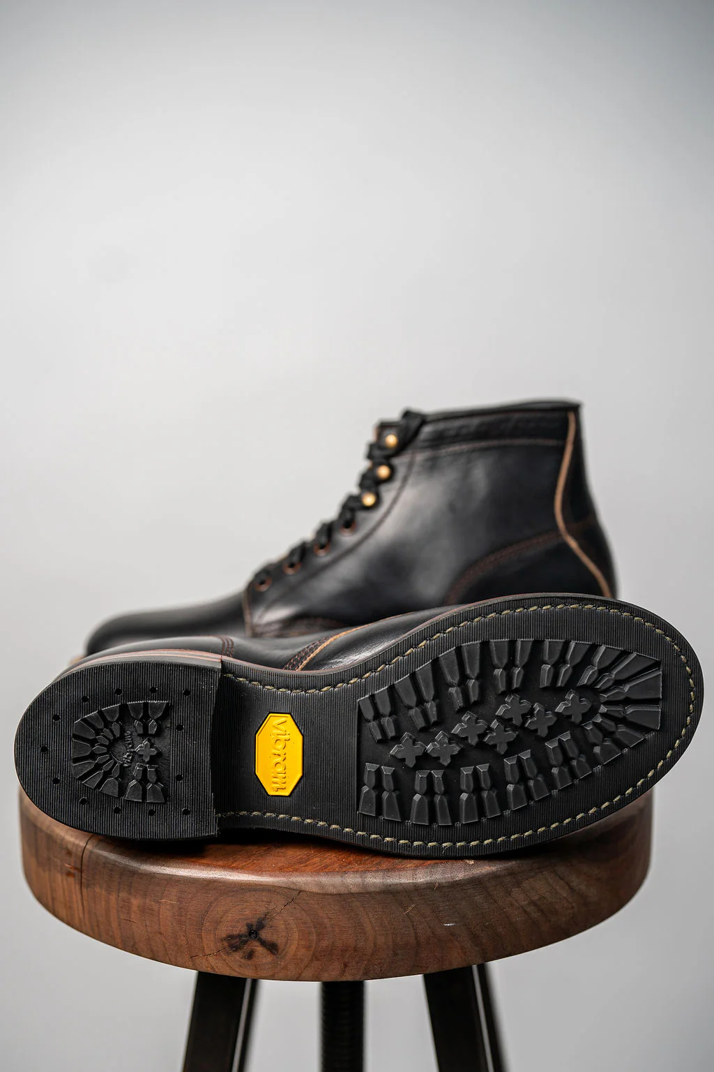 John Lofgren El Capitan Boots - Horween Leather Black Chromexcel - Image 6