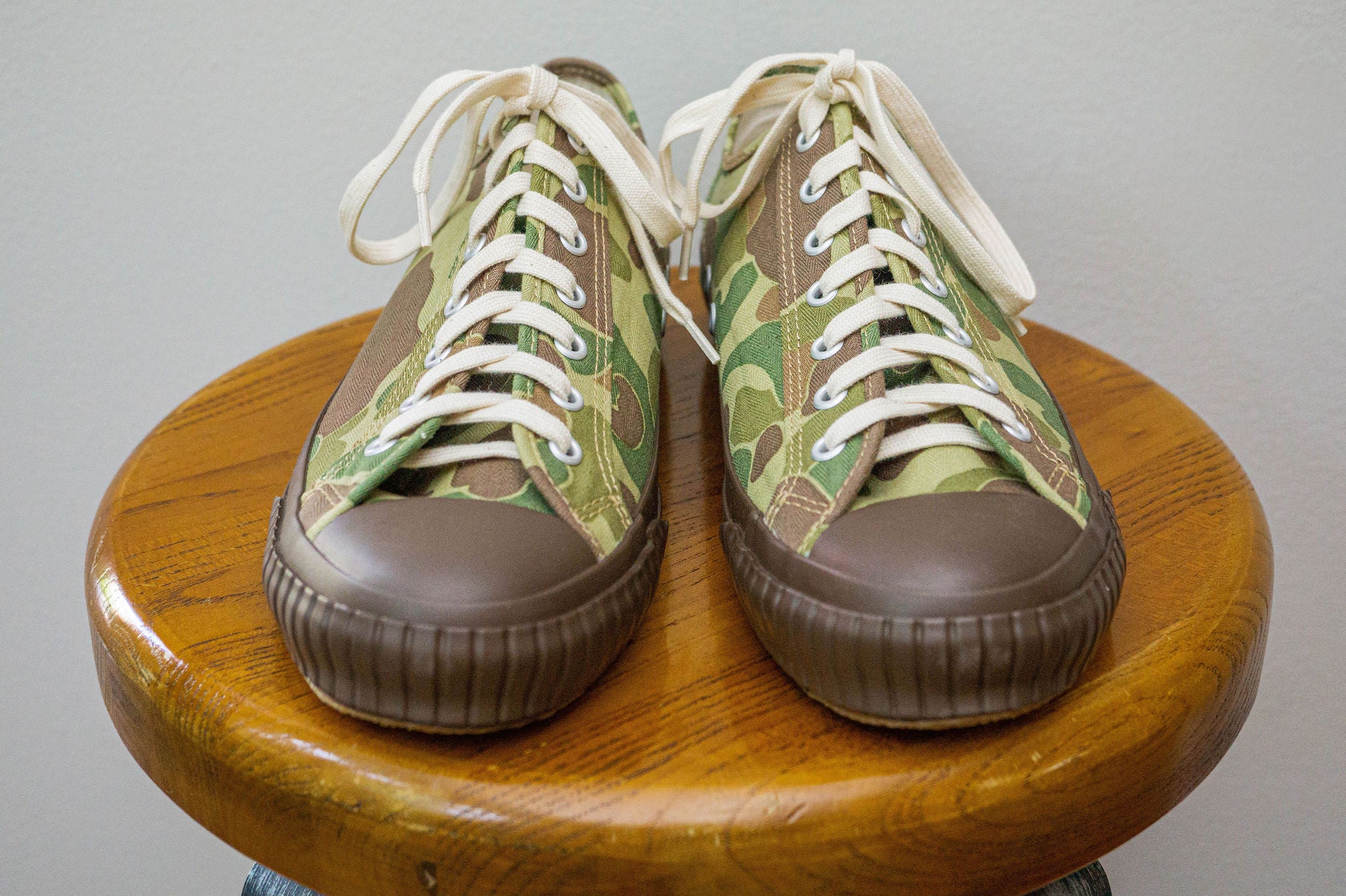 John Lofgren JLB Champion Sneakers - WWII Style USMC Camo - Image 2