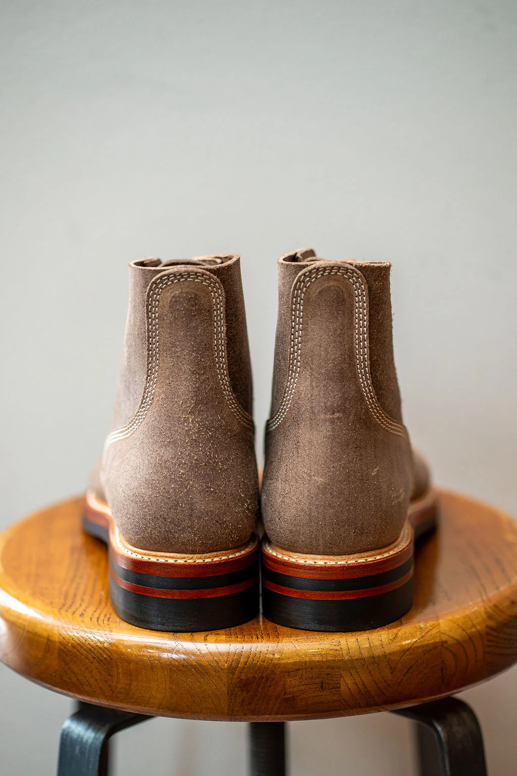 John Lofgren M-43 Service Shoes - Horween Natural CXL Natural Roughout - Image 3