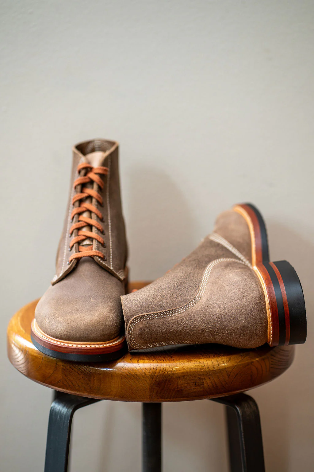John Lofgren M-43 Service Shoes - Horween Natural CXL Natural Roughout - Image 8