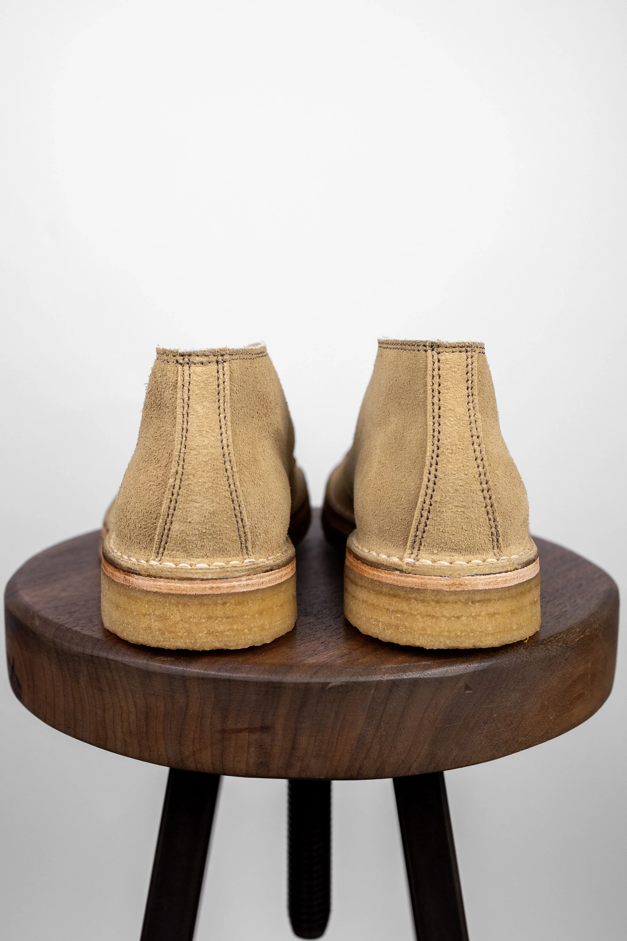 John Lofgren Military Desert Boots - Japanese Suede Sand - Image 5