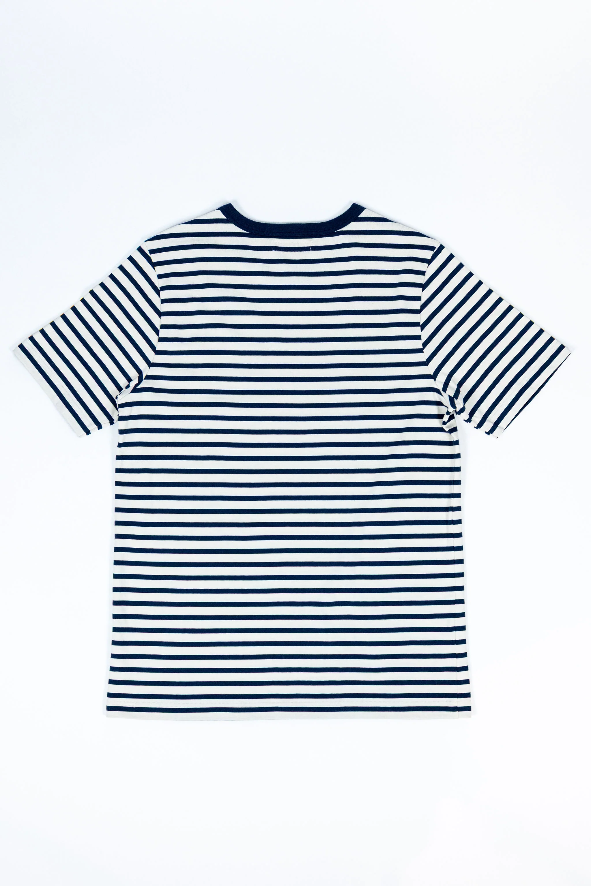 Merz b. Schwanen 2M14 Men's Relaxed Fit T-Shirt - Ink/Nature - Image 4
