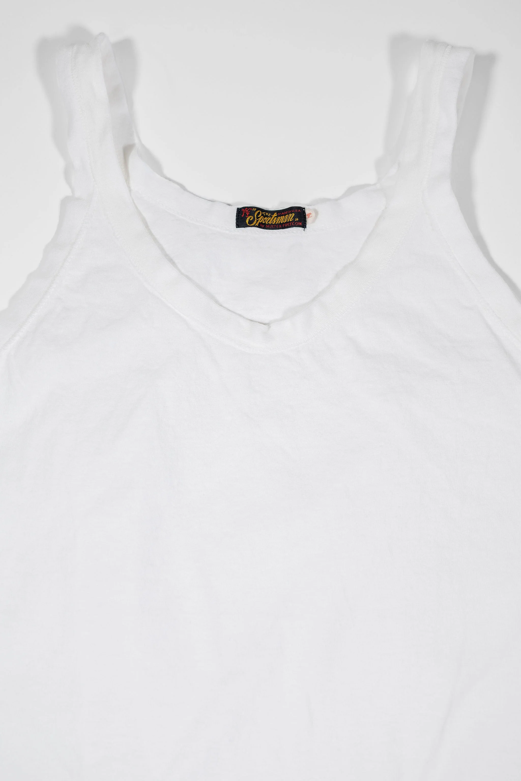 Mister Freedom "Bronson" Tank Top - White - Image 3