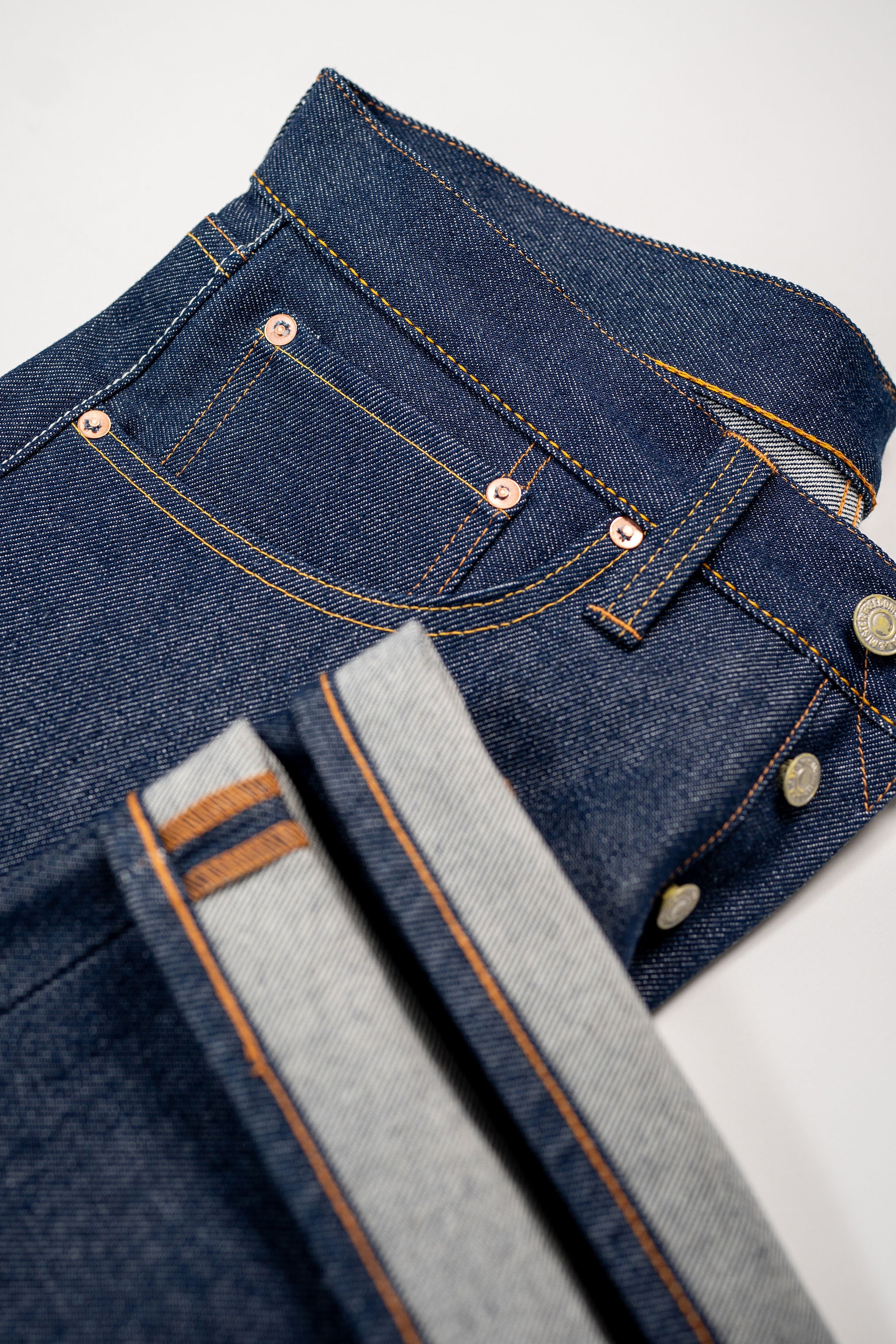 Mister Freedom California Lot 44WL - "Wide Loom" No Buckle Back - Image 10
