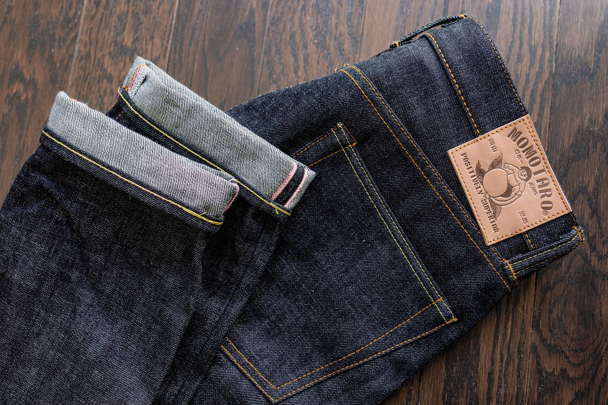 Momotaro 0306-V Tight Tapered 15.7oz Zimbabwe - Indigo - Image 11