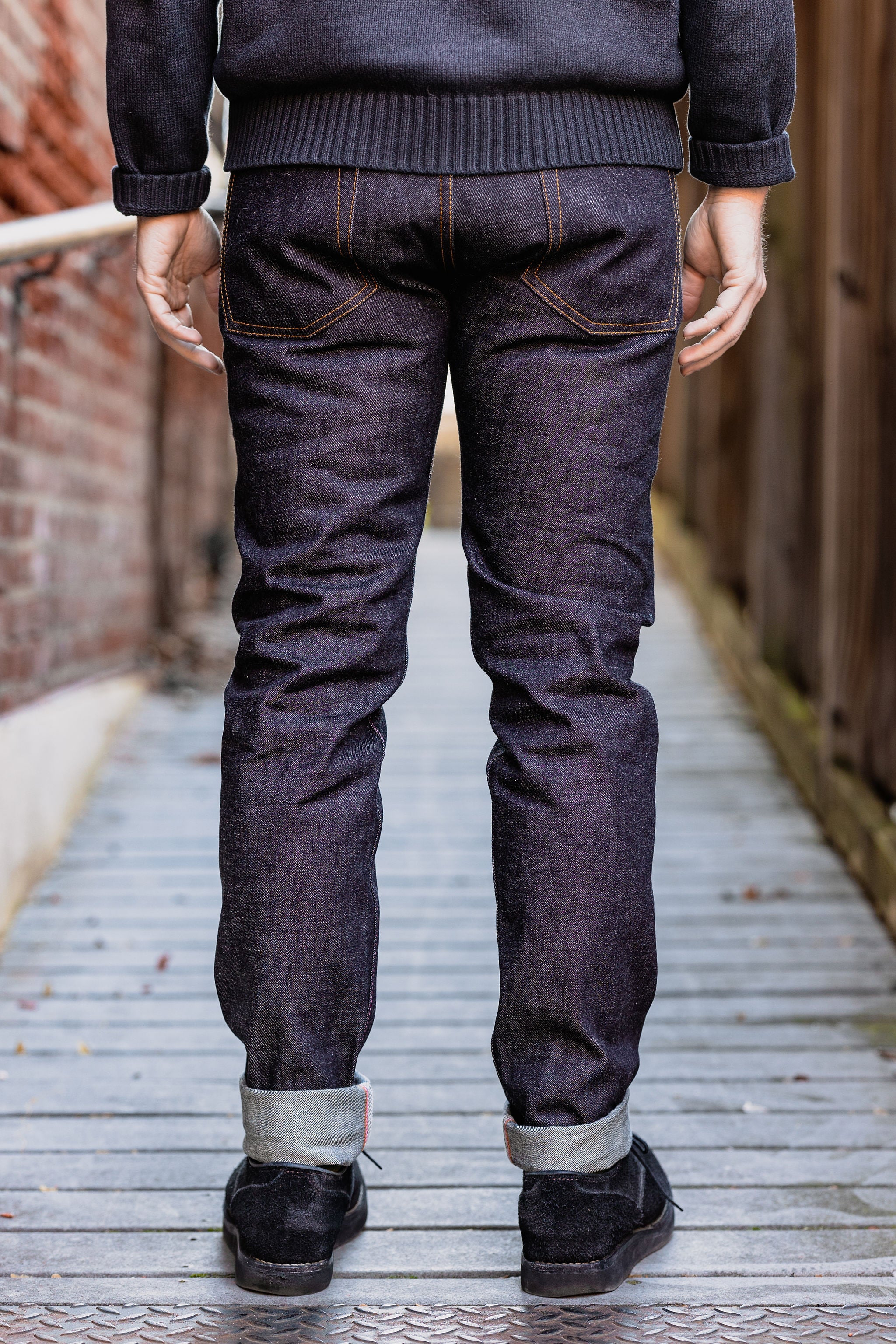 Momotaro 0306-V Tight Tapered 15.7oz Zimbabwe - Indigo - Image 3