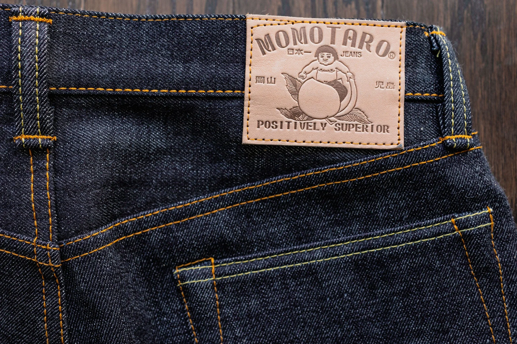 Momotaro 0405-V High Tapered 15.7oz Zimbabwe - Indigo - Image 12