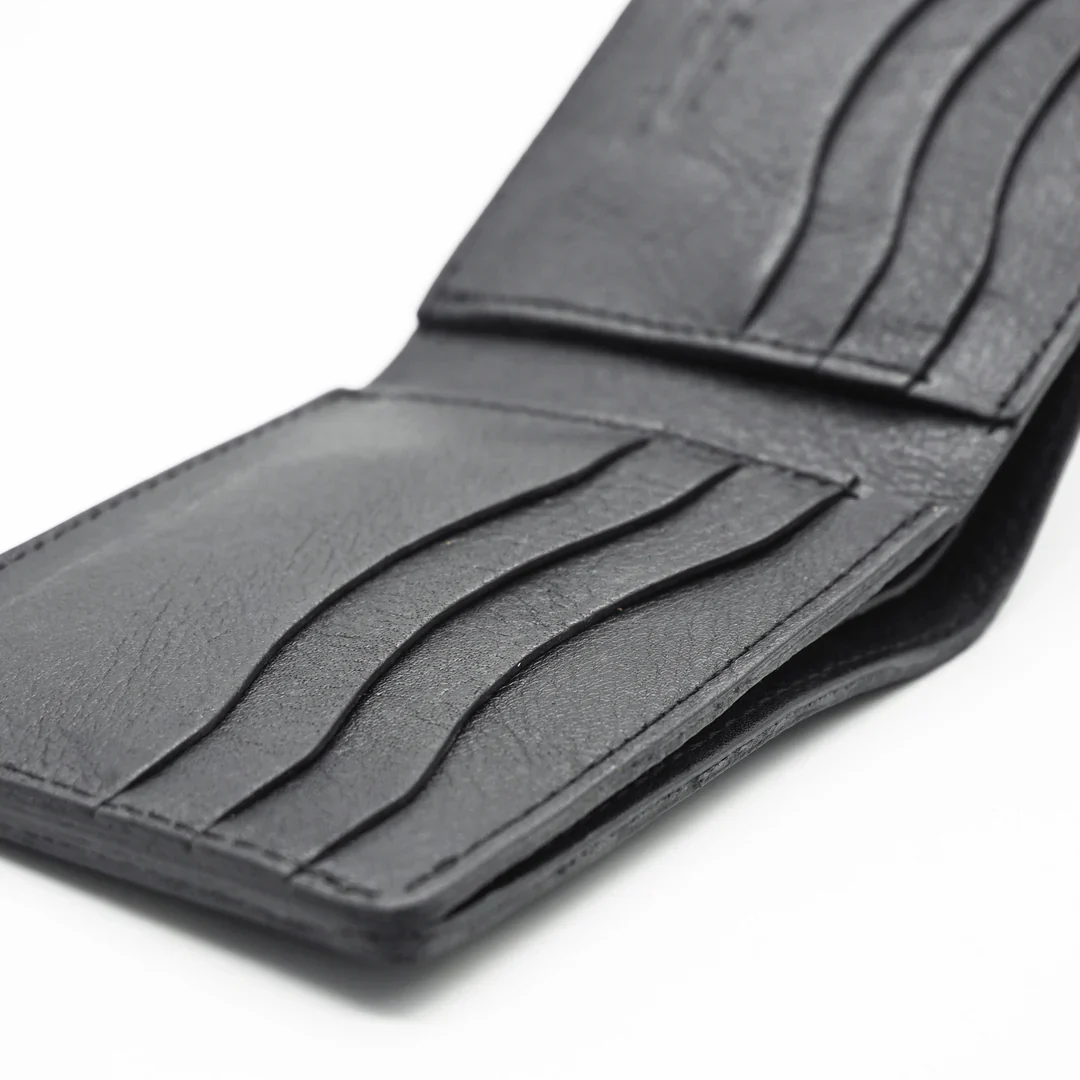 OGL Kingsman Classic Bi Fold Wallet - Tumbled Black - Image 3
