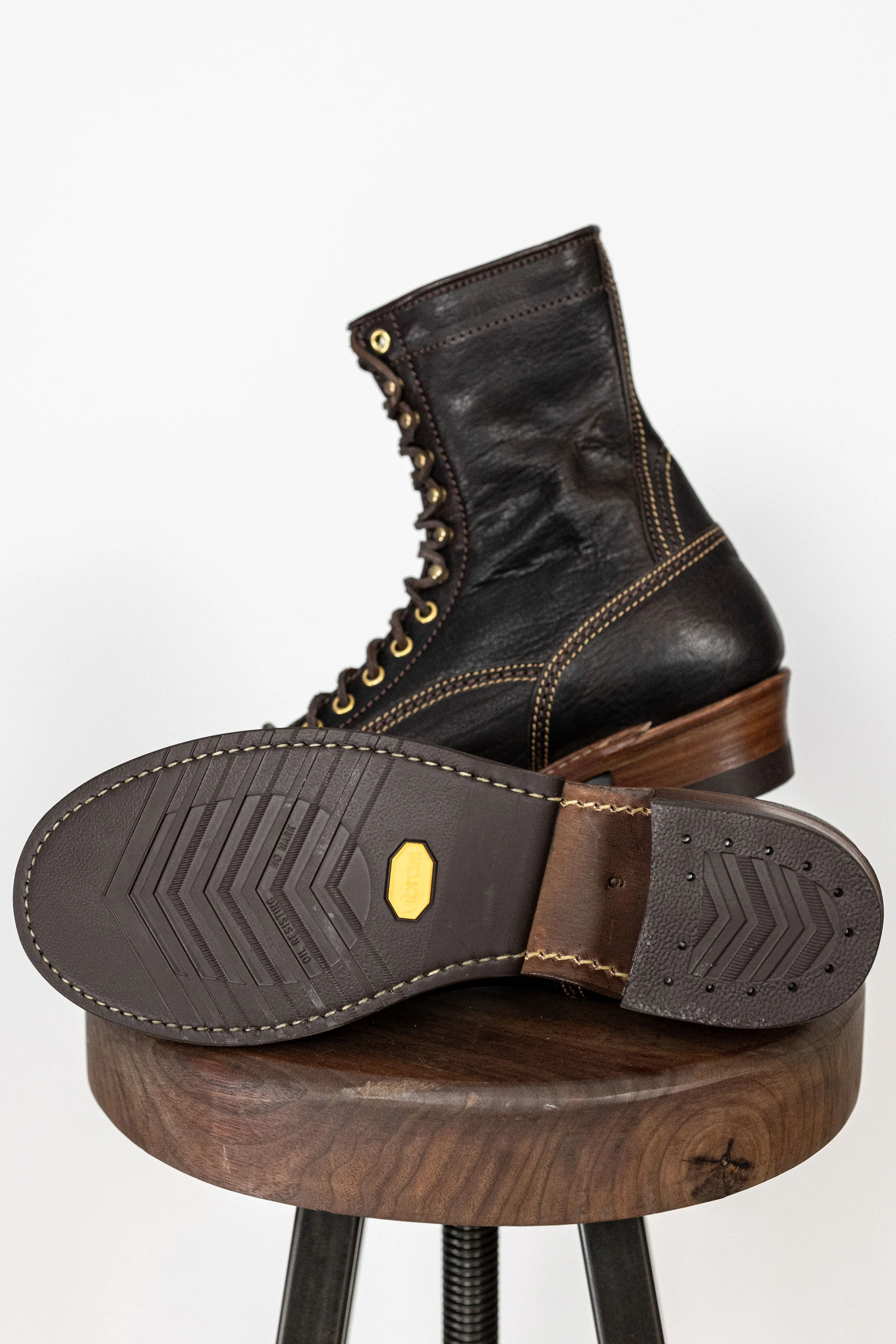 (Pre-Order SS26) John Lofgren Donkey Puncher Boots - 8" Ezo Shika Deerskin - Image 5