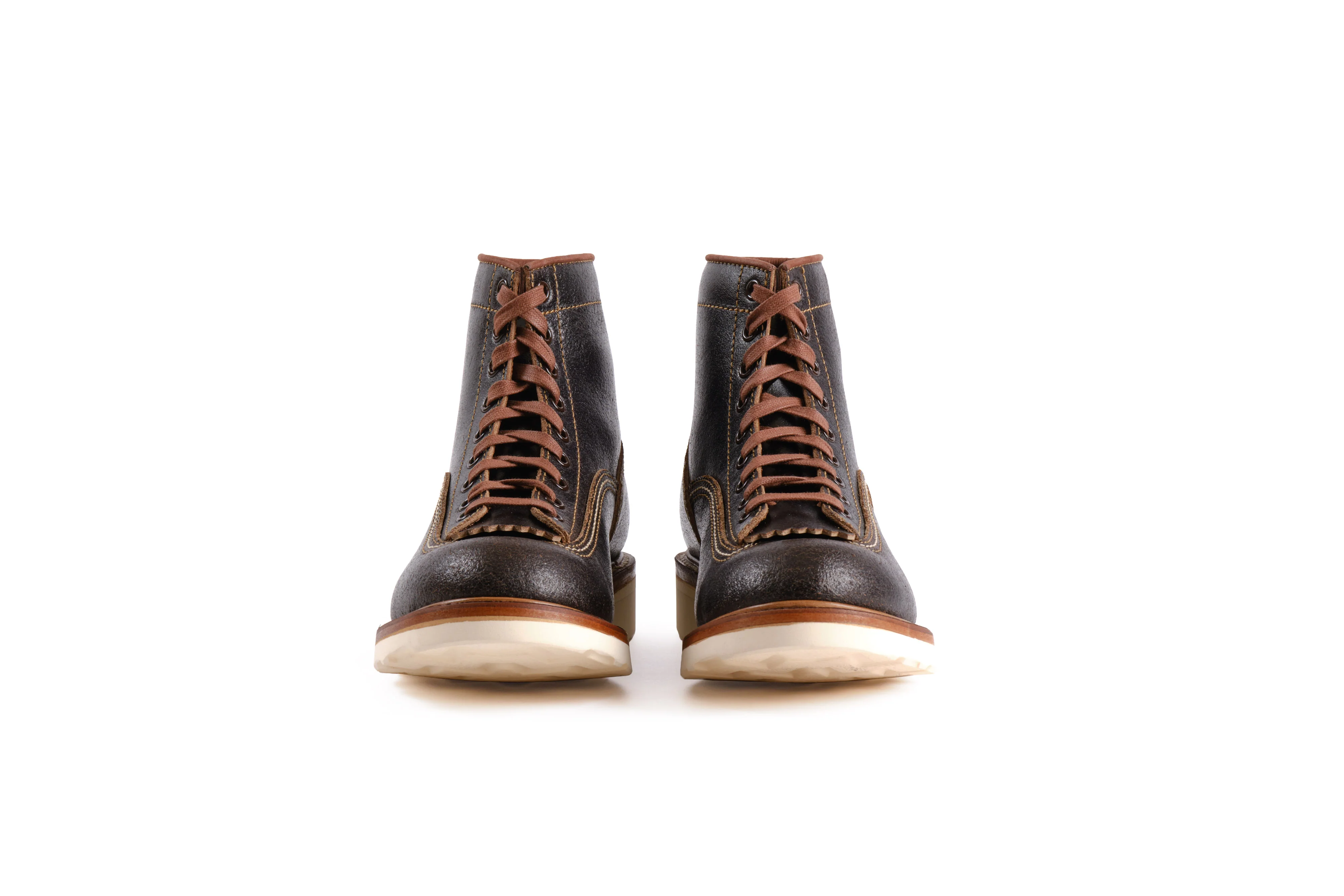 (Pre-Order SS26) John Lofgren Donkey Puncher Boots - Horween Waxed Flesh Dark Brown - Image 2