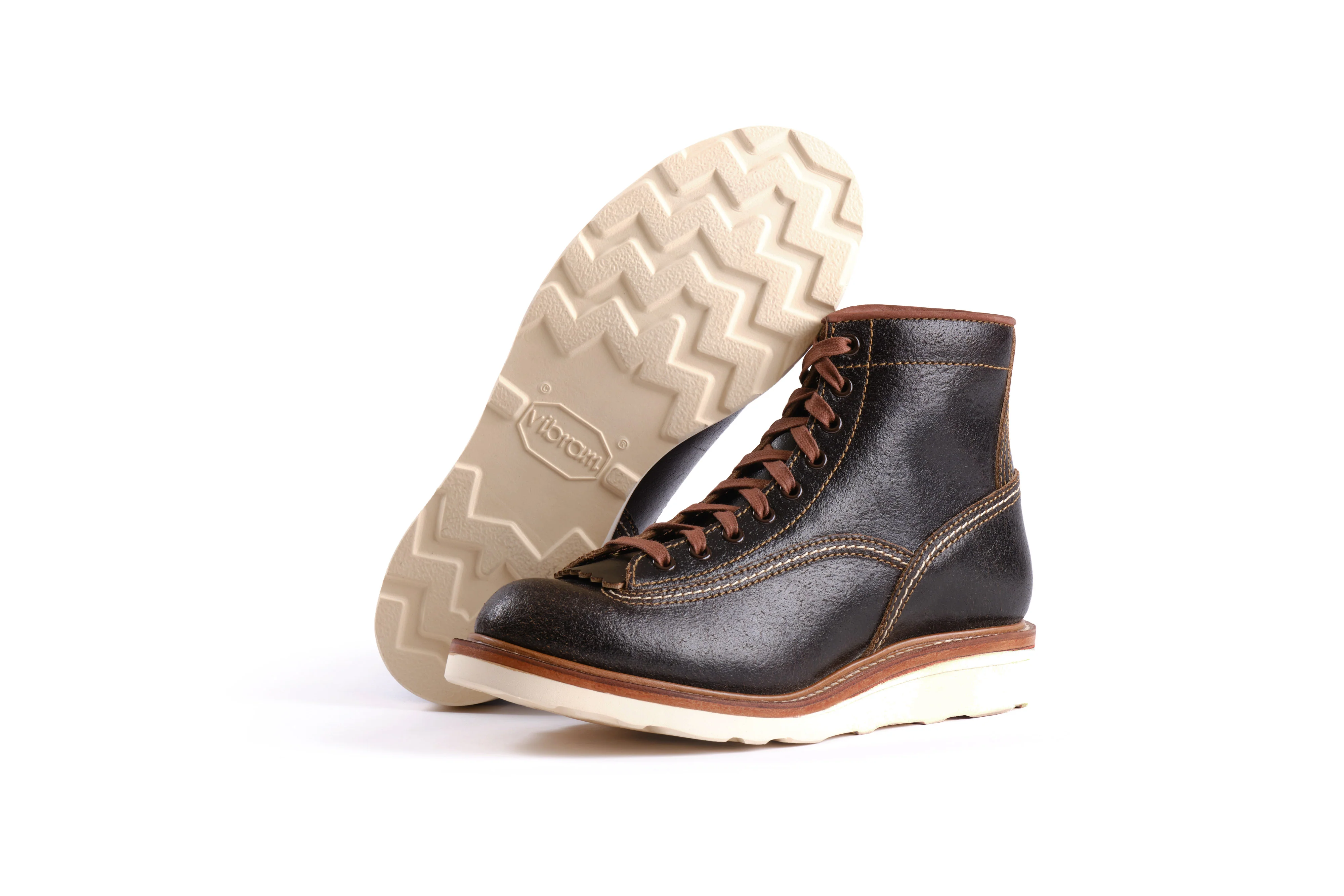 (Pre-Order SS26) John Lofgren Donkey Puncher Boots - Horween Waxed Flesh Dark Brown - Image 3
