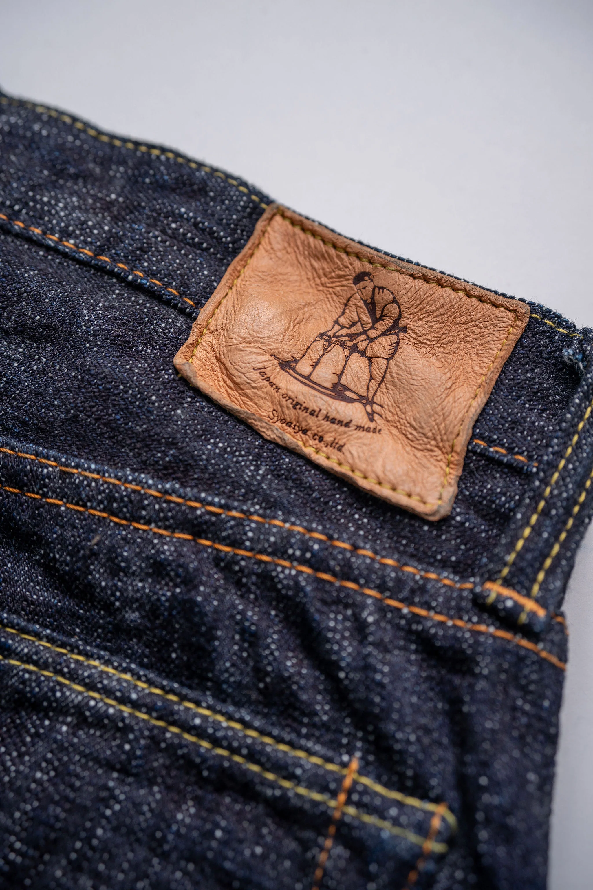 Pure Blue Japan WSB-013 Slim Taper - 16oz Slub Denim - Image 11