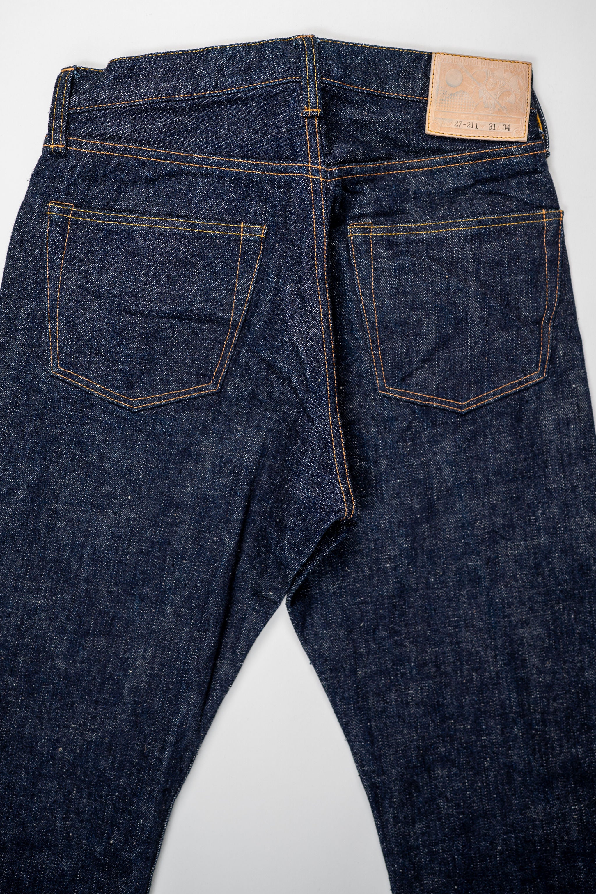 Samurai S211VX Benkei Relaxed Tapered Denim - 17oz Bushido Denim - Image 8