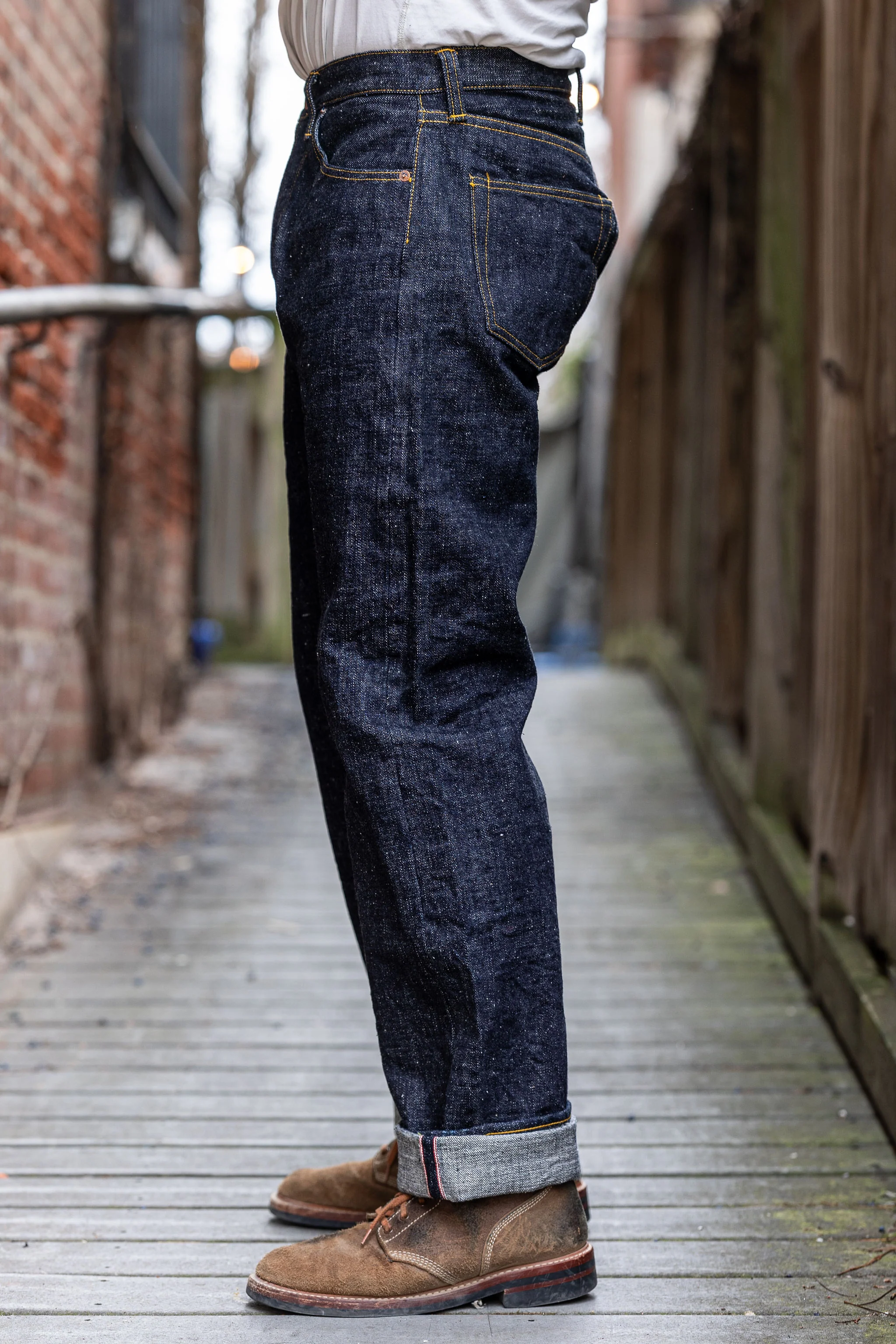Samurai S3100VX "Zero" WWII Model Wide Straight - 17oz Bushido Denim - Image 2