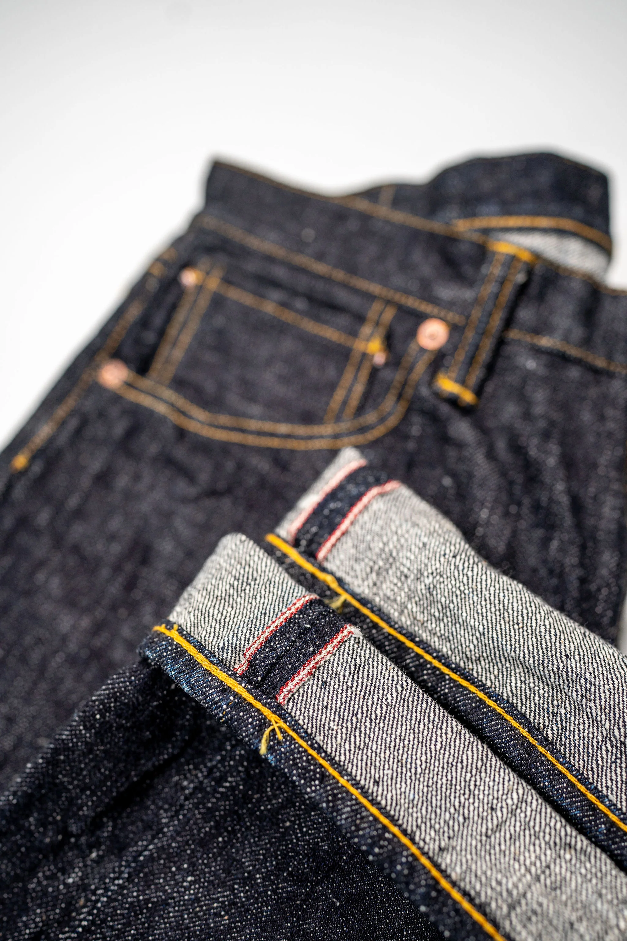 Samurai S3100VX "Zero" WWII Model Wide Straight - 17oz Bushido Denim - Image 5