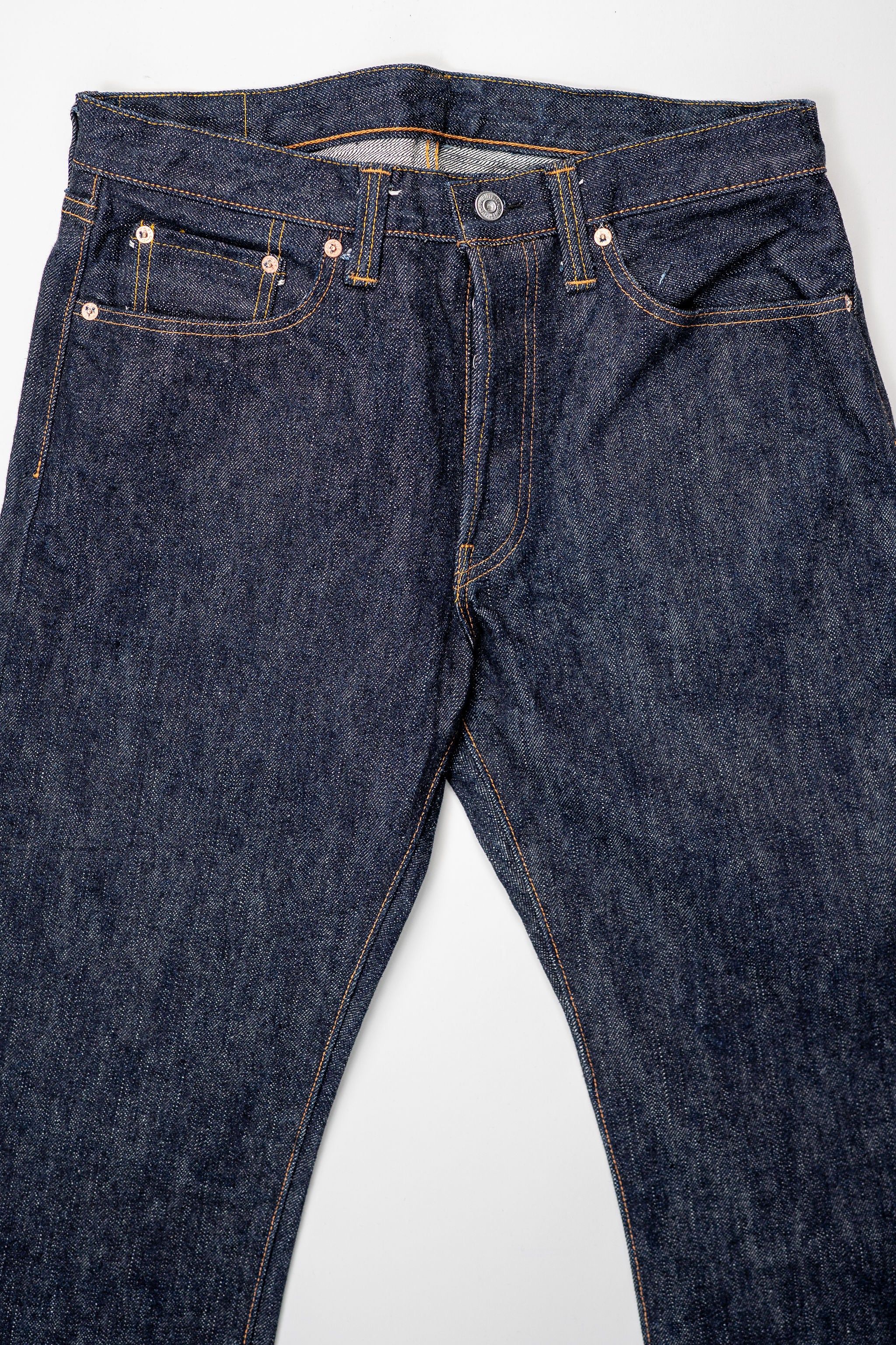 Samurai S710XX19ozII 19oz Kiwami Selvedge Denim - Mid Rise Slim Straight Tapered - Image 4