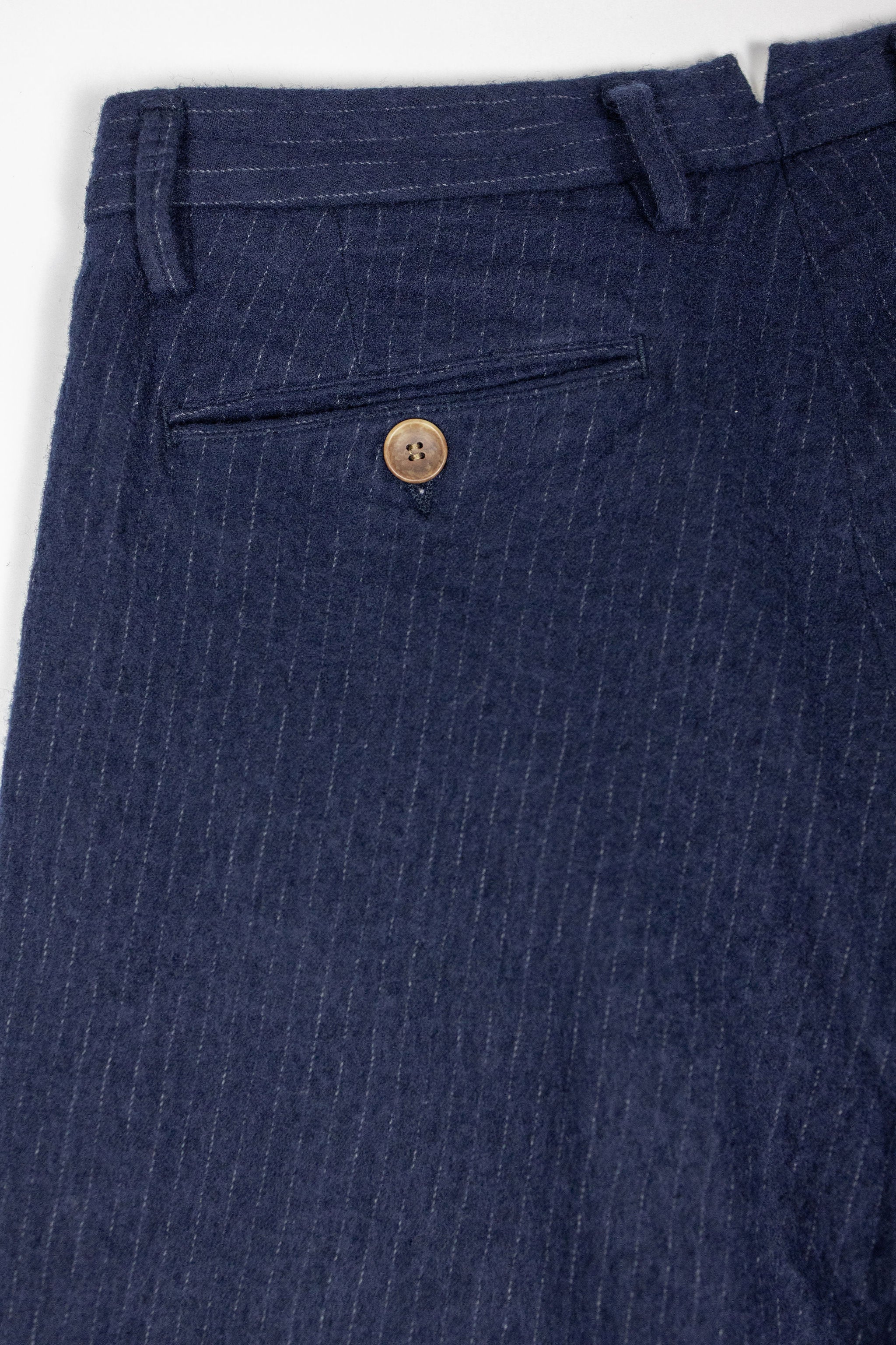 Seuvas C/W 2-Tuck Trousers - Navy - Image 11