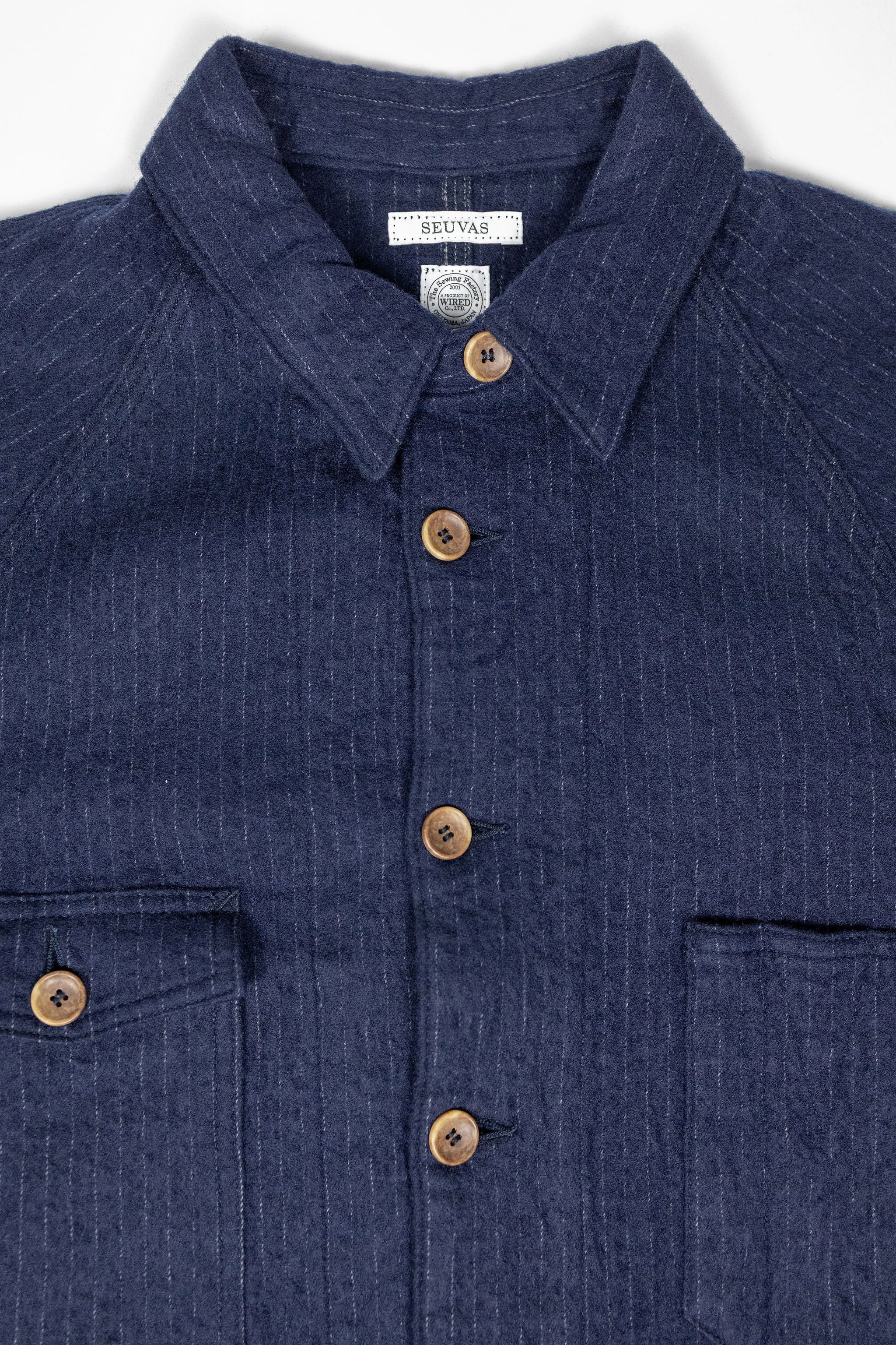 Seuvas C/W Raglan Coverall - Navy - Image 10