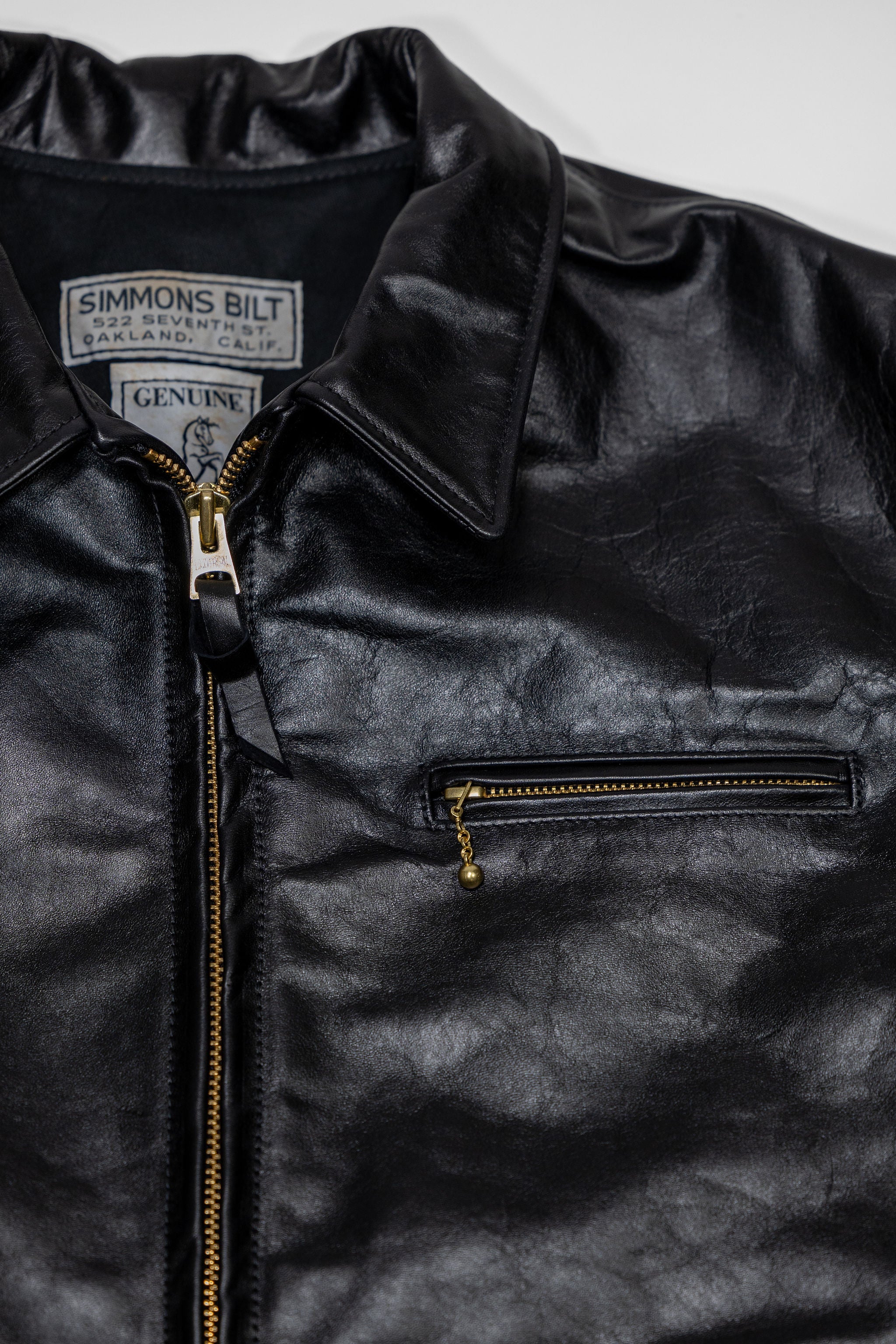 Simmons Bilt x Franklin & Poe Citywide - CF Stead Equus Black Horsehide - Image 8