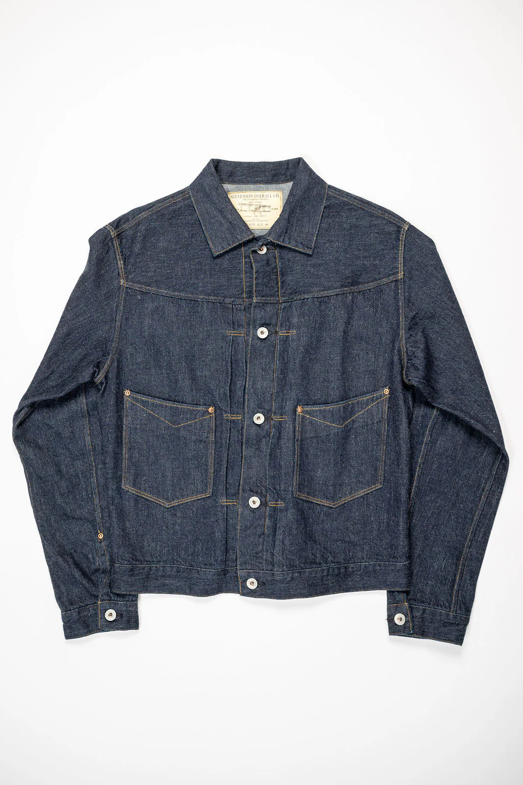 Stevenson Overall Co. Saddle Horn Type II Jacket - Indigo - Image 4
