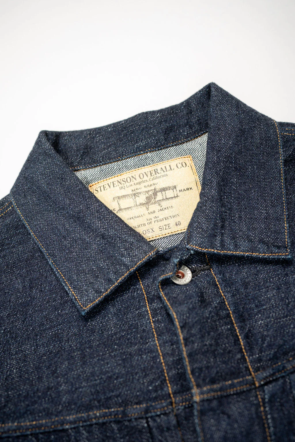 Stevenson Overall Co. Saddle Horn Type II Jacket - Indigo - Image 5