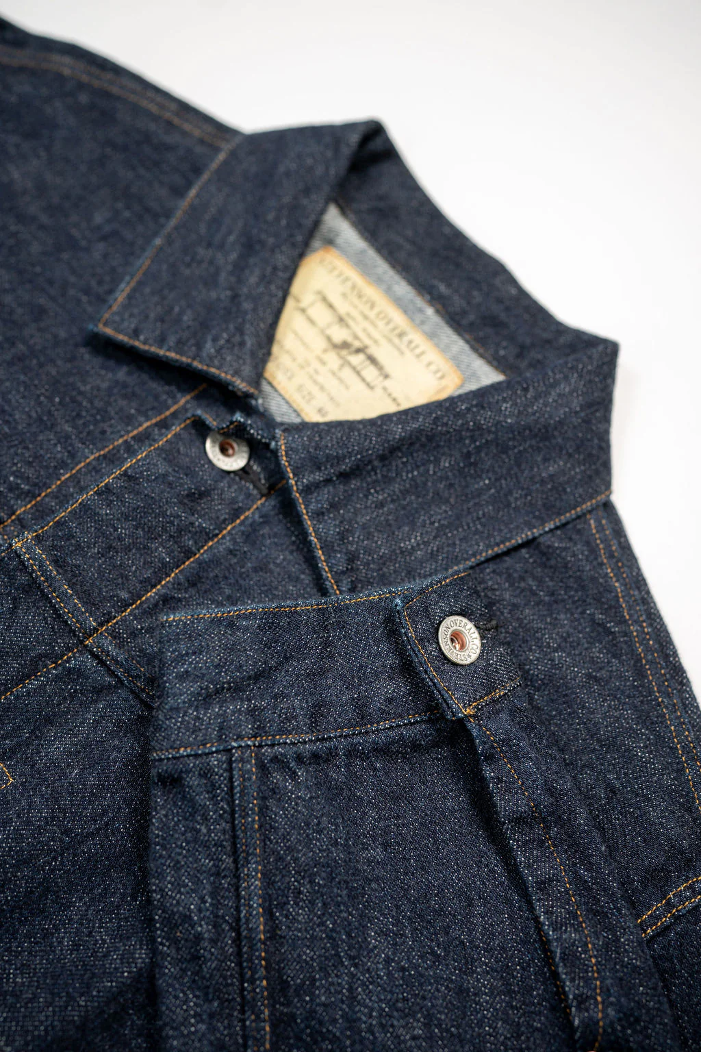 Stevenson Overall Co. Saddle Horn Type II Jacket - Indigo - Image 6