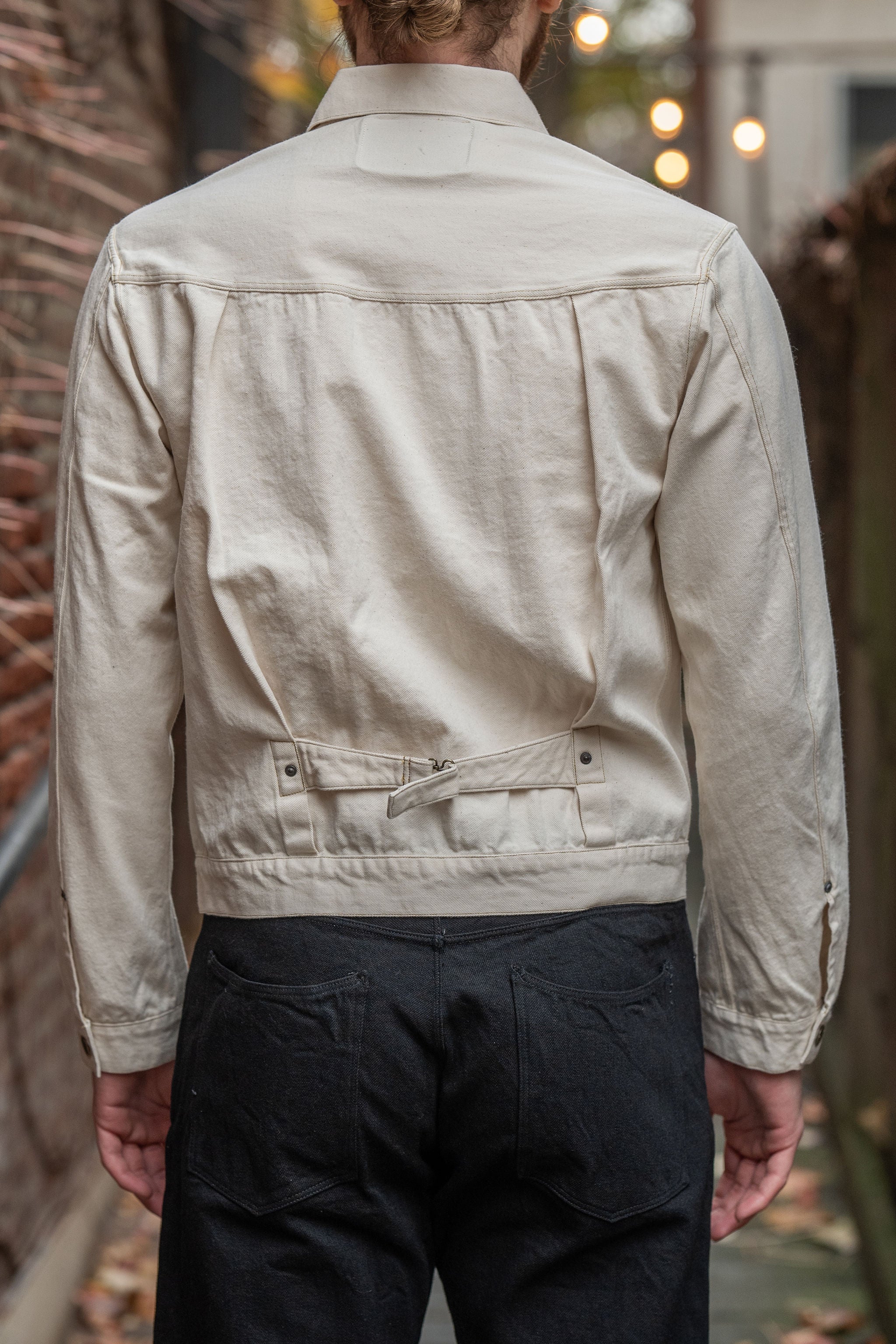 Stevenson Overall Co. Saddle Horn Type II Jacket - Ivory - Image 3
