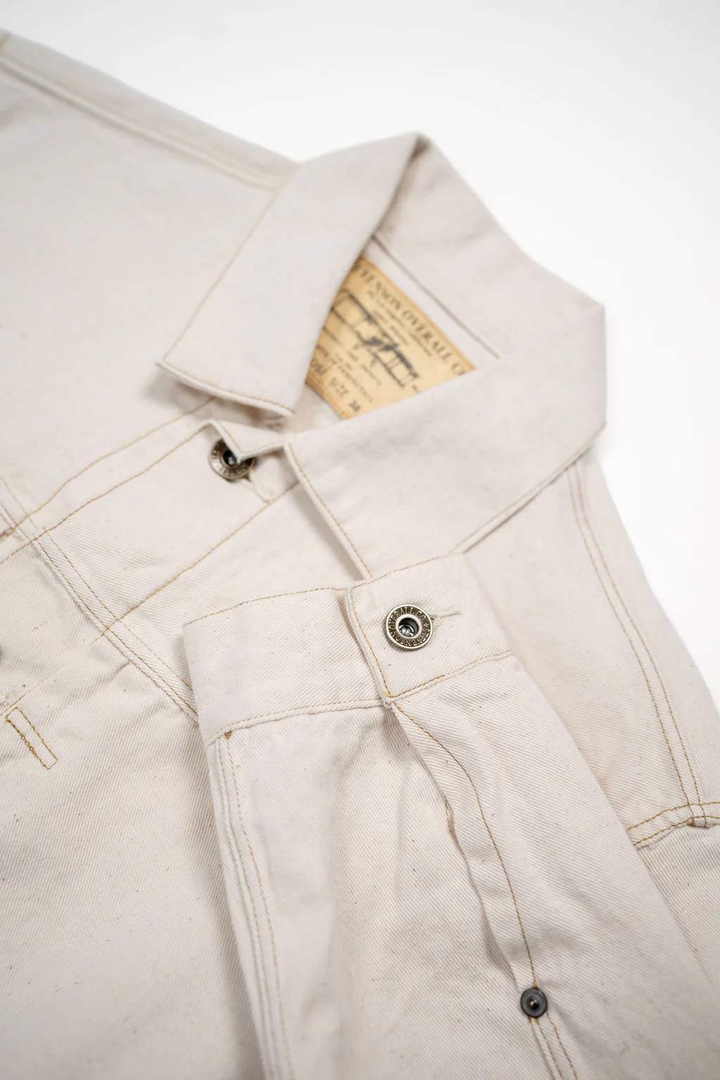 Stevenson Overall Co. Saddle Horn Type II Jacket - Ivory - Image 6