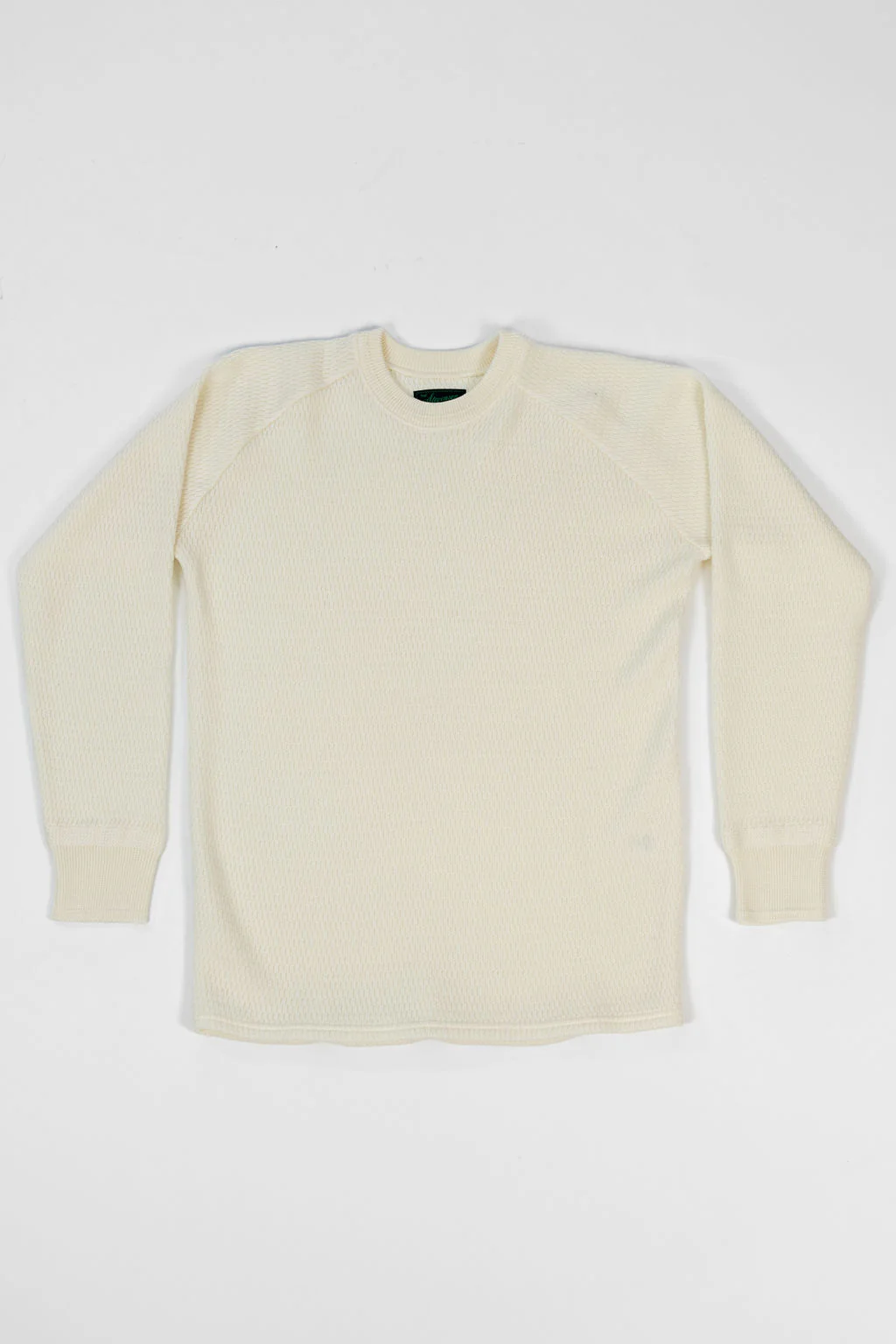 Stevenson Overall Co. Wool Thermal Long Sleeve - Off White - Image 4