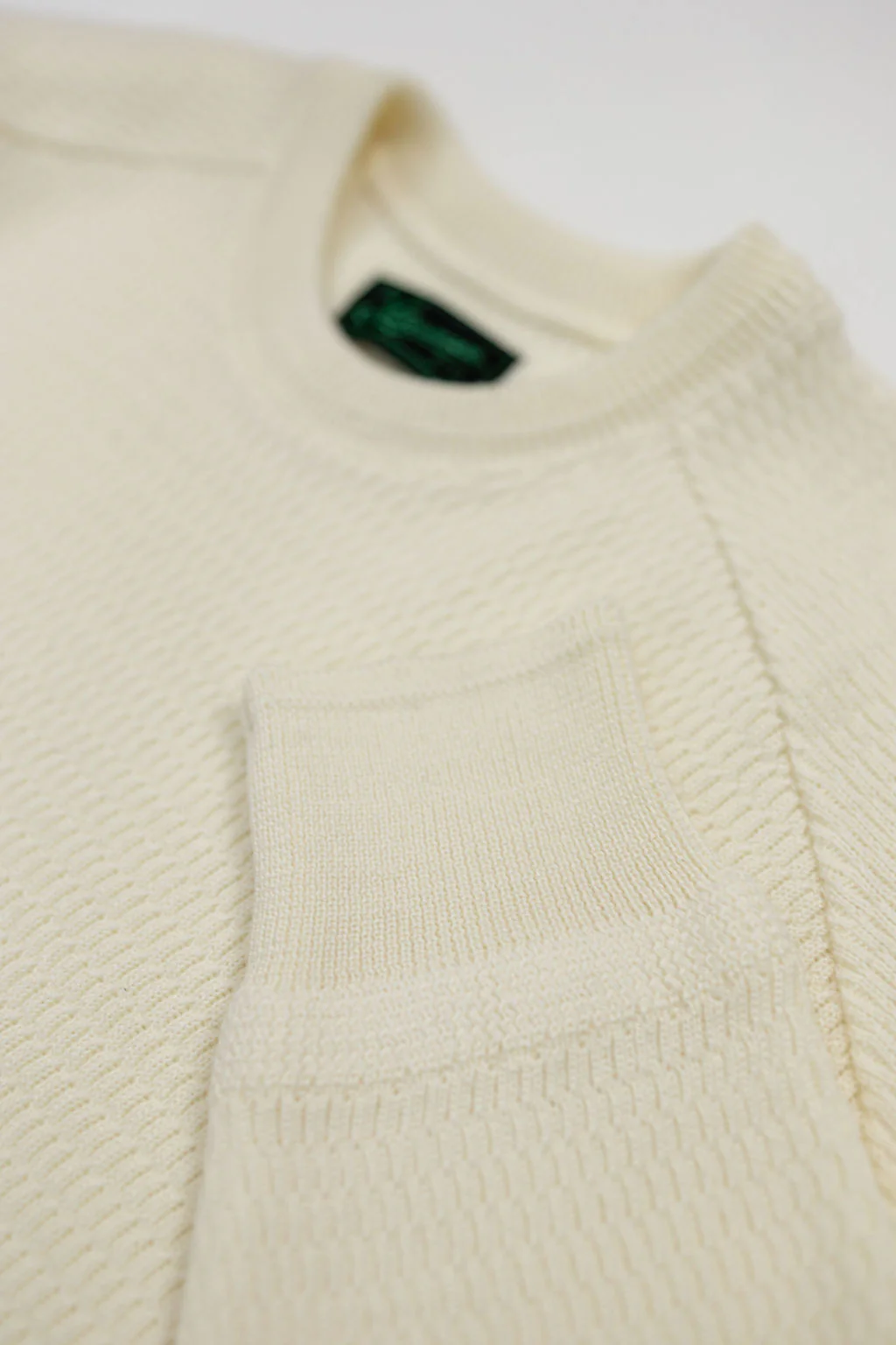 Stevenson Overall Co. Wool Thermal Long Sleeve - Off White - Image 6