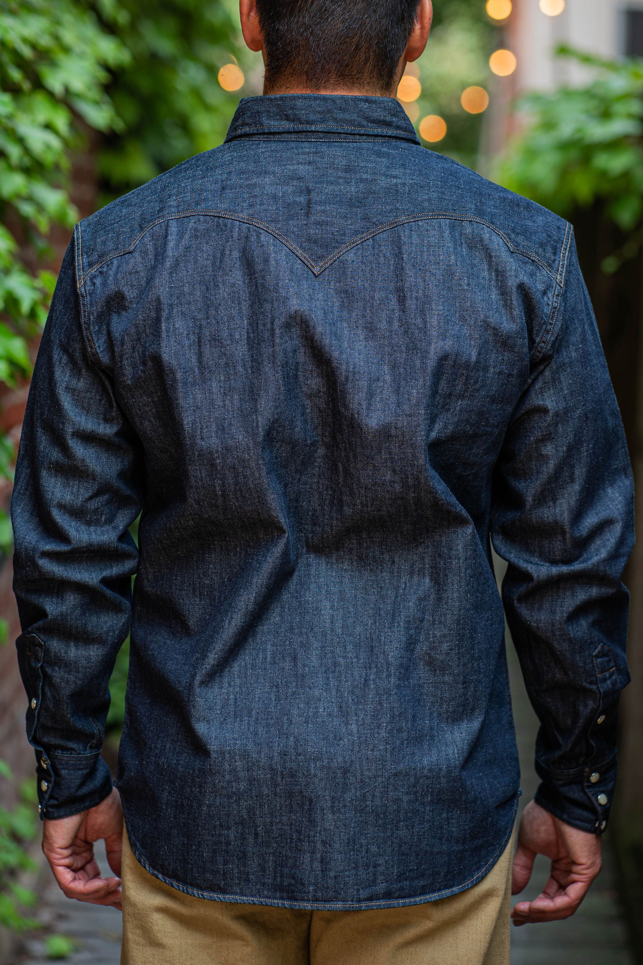 Stevenson Overall Co. Cody Shirt - Indigo - Image 3
