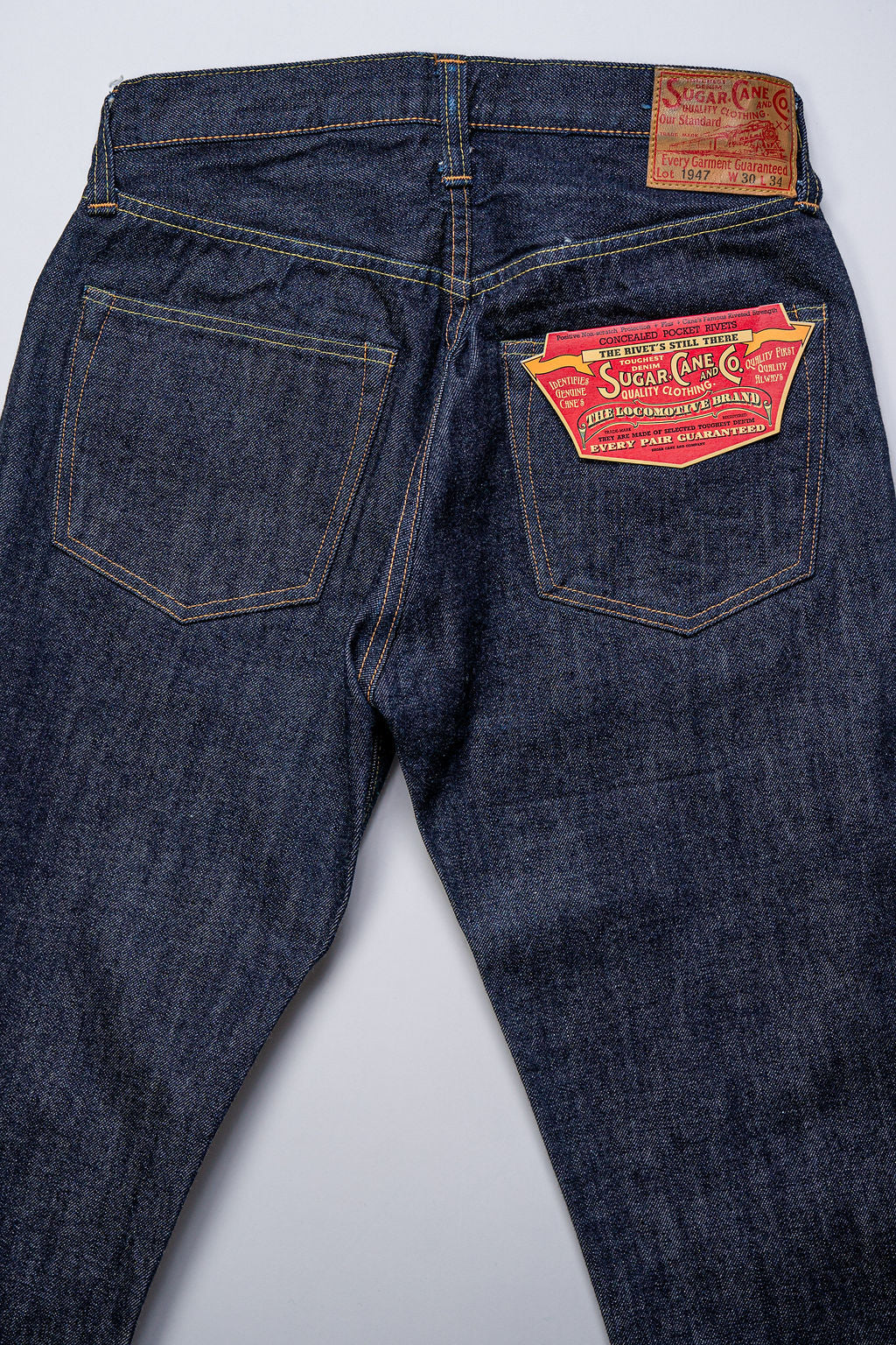 Sugar Cane 1947 Straight Leg - One Wash Japanese Selvedge Denim - Image 9