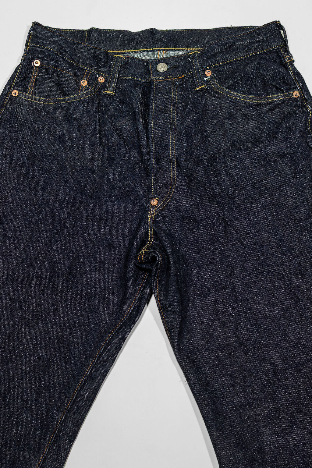 Sugar Cane 2025 Wide Leg Waist Overalls - 13oz Standard Denim - Image 12