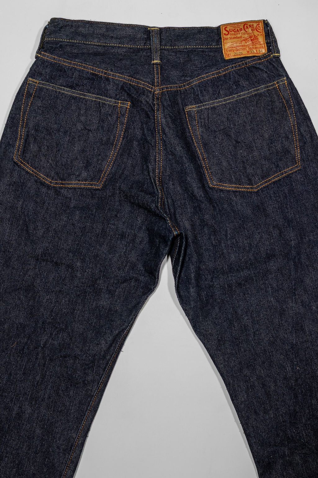 Sugar Cane 2025 Wide Leg Waist Overalls - 13oz Standard Denim - Image 5