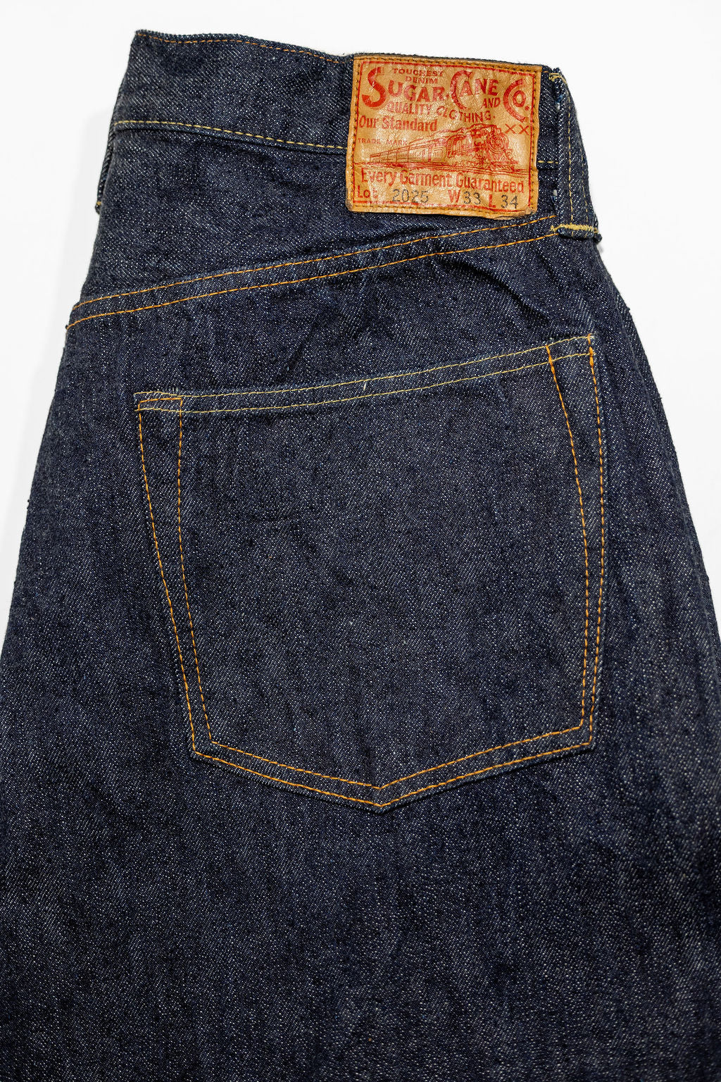 Sugar Cane 2025 Wide Leg Waist Overalls - 13oz Standard Denim - Image 9