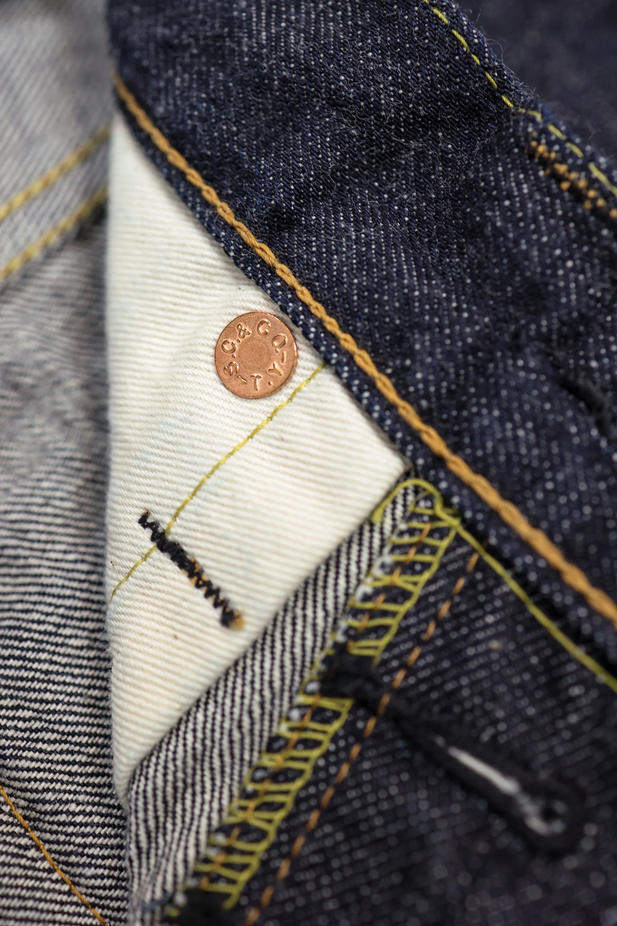 Sugar Cane 2009 Slim Straight - One Wash 12 oz. Japanese Selvedge Denim - Image 10