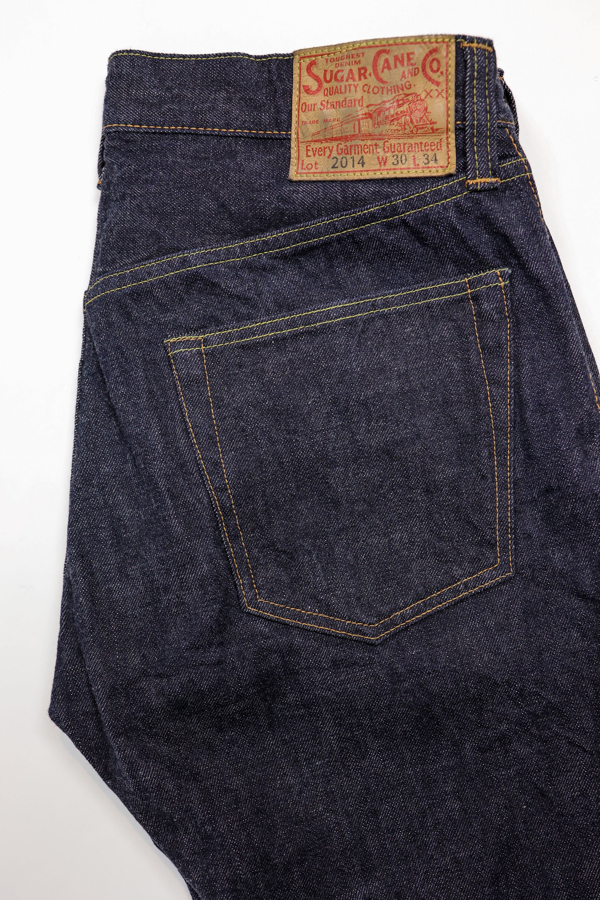 Sugarcane 2014 Slim Tapered - One Wash 12 oz. Japanese Selvedge Denim - Image 9