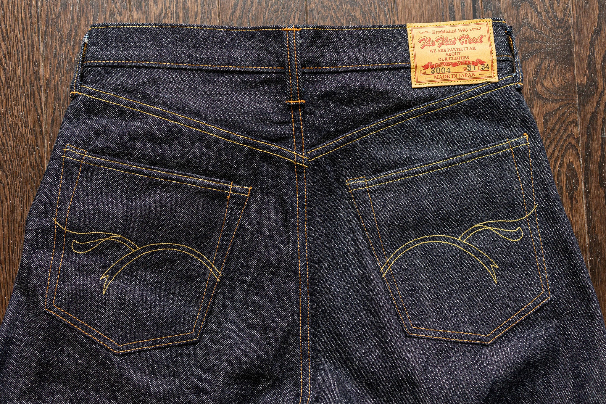 The Flat Head 3004 Straight Tapered - 14.5oz Selvedge Denim (Unsanforized) - Image 12