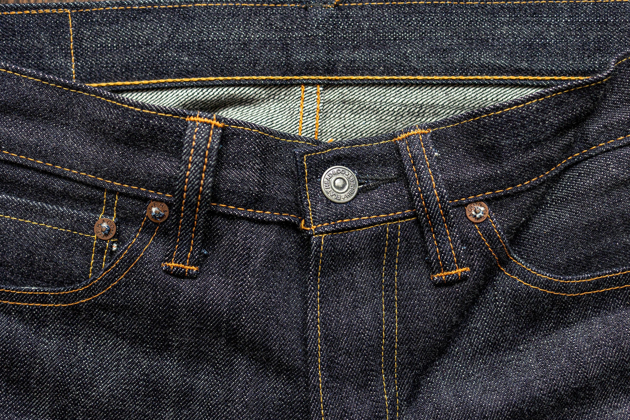The Flat Head 3005 Straight - 14.5oz Selvedge Denim (Unsanforized) - Image 5