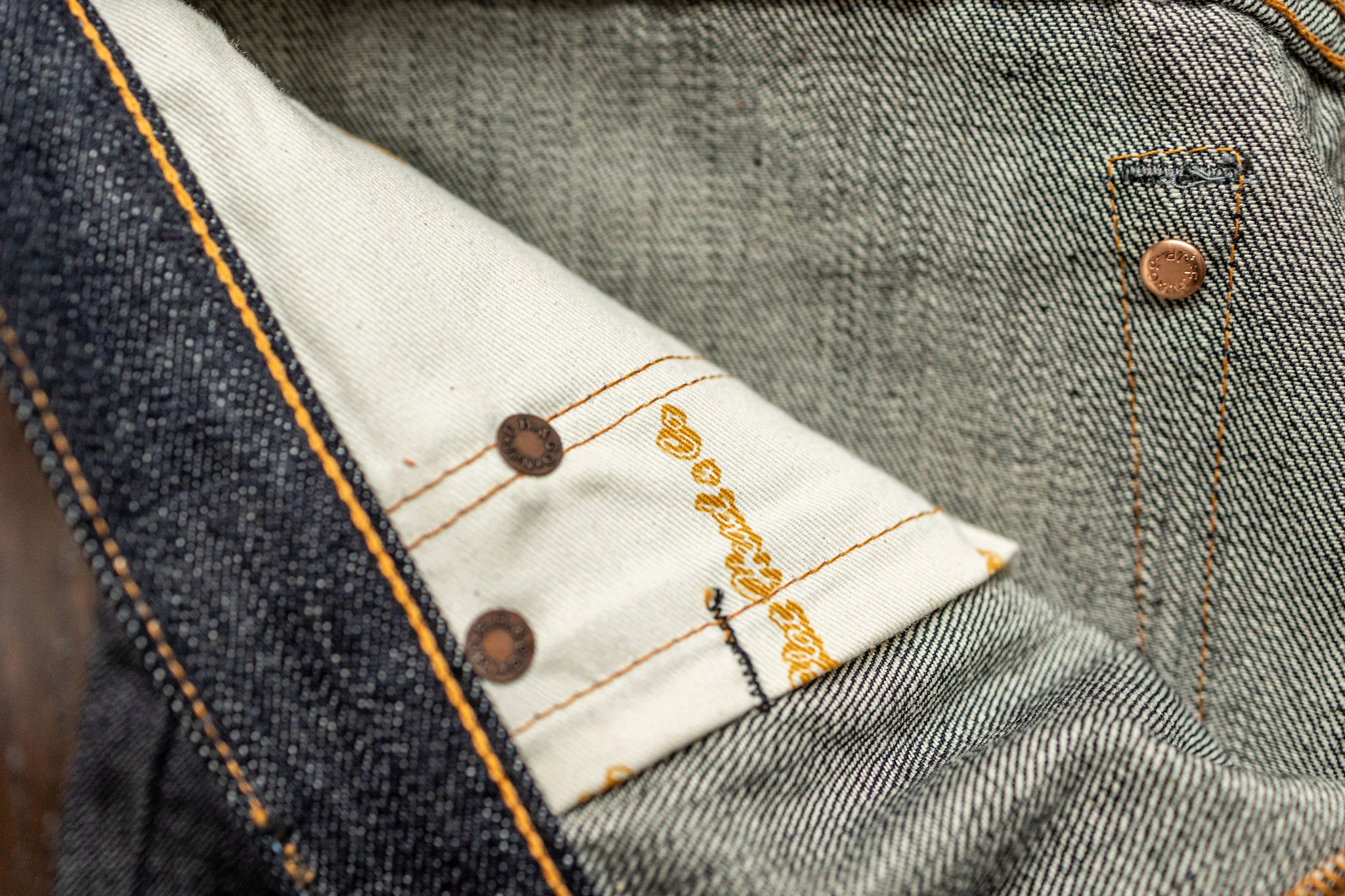 The Flat Head 3009 Slim Straight - 14.5oz Selvedge Denim (Unsanforized) - Image 8