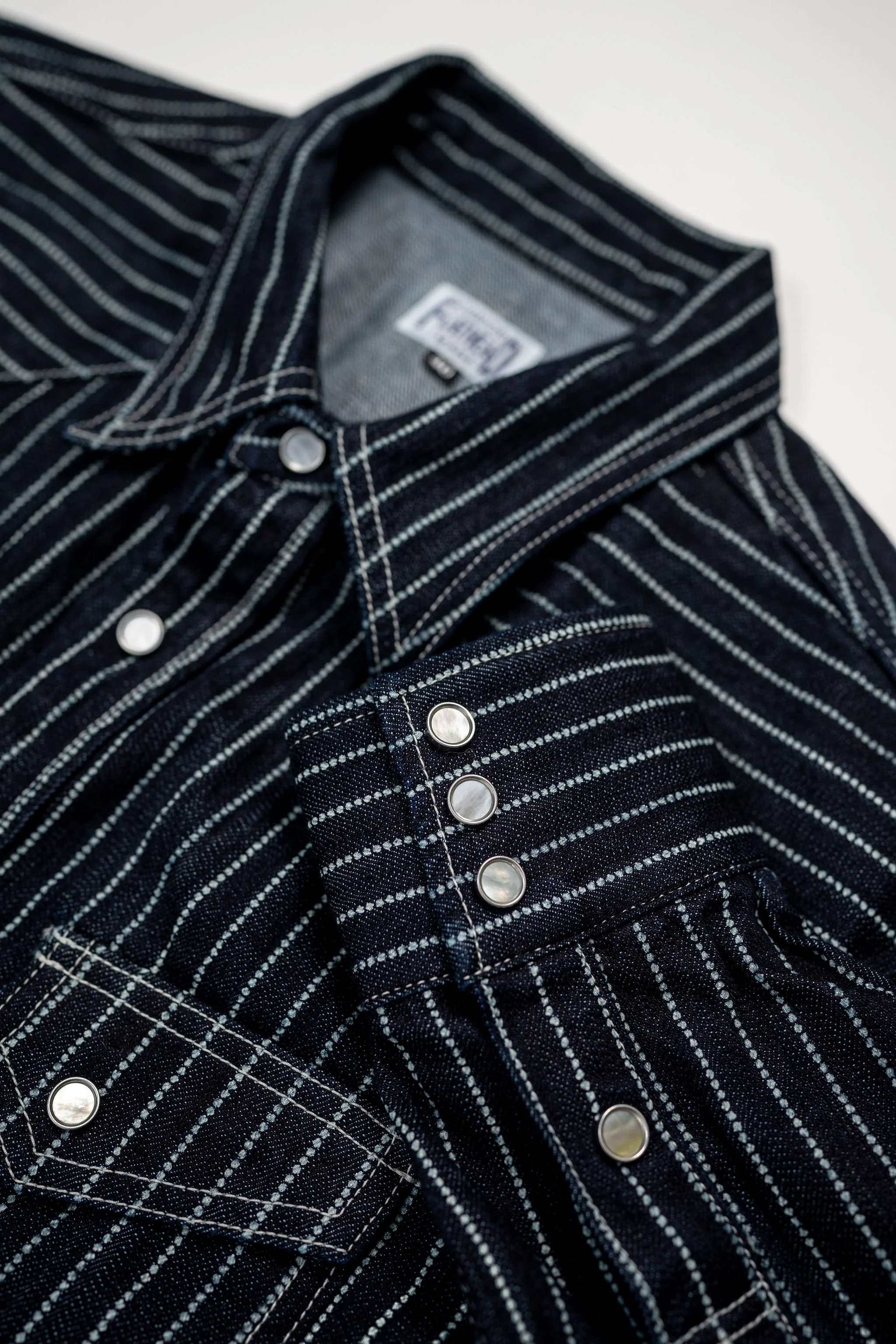 The Flat Head FN-SDW-701L - 10oz Wabash Western Shirt - Image 7