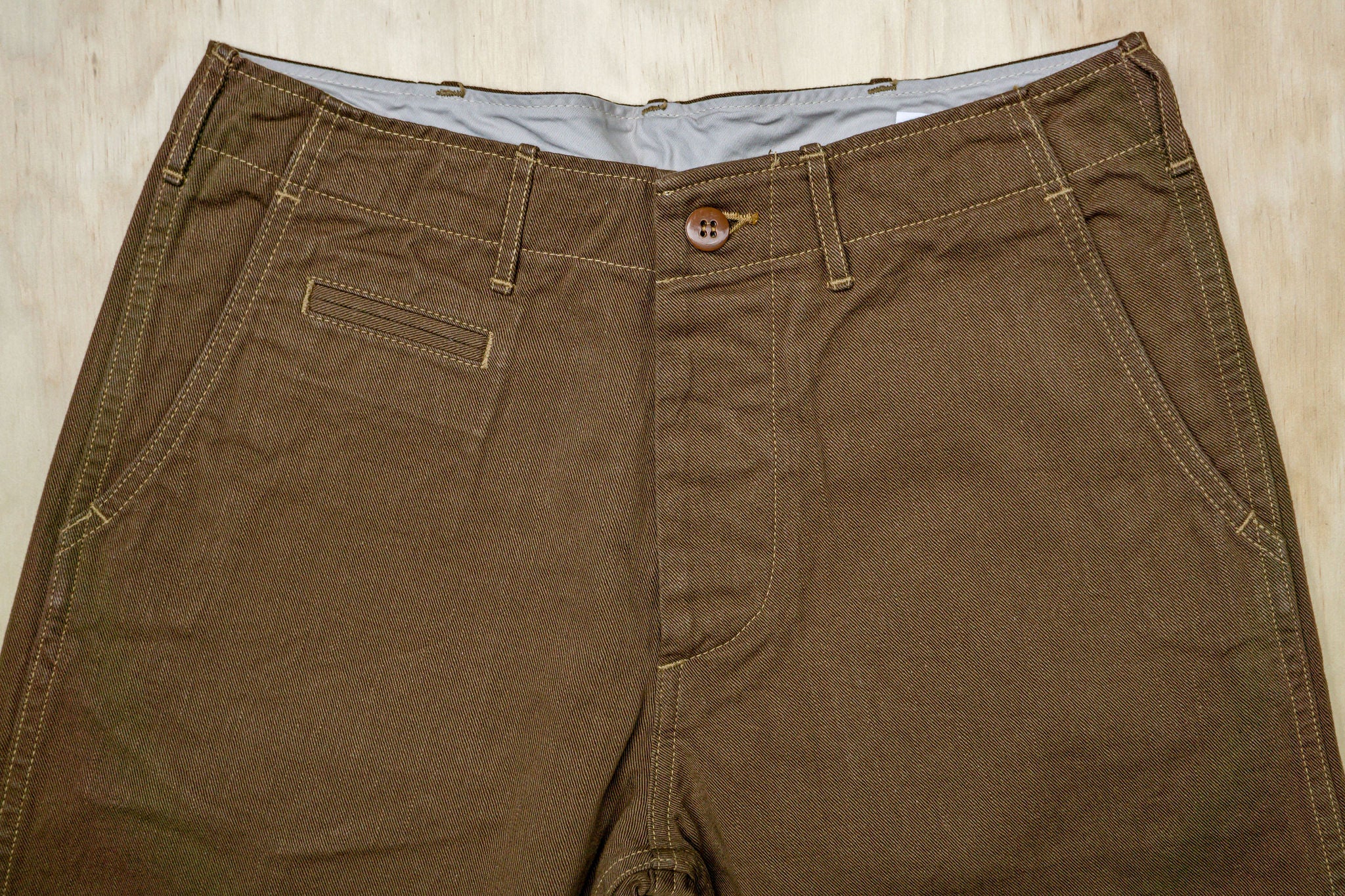 UES C408 - Regular Chinos - Olive - Image 4