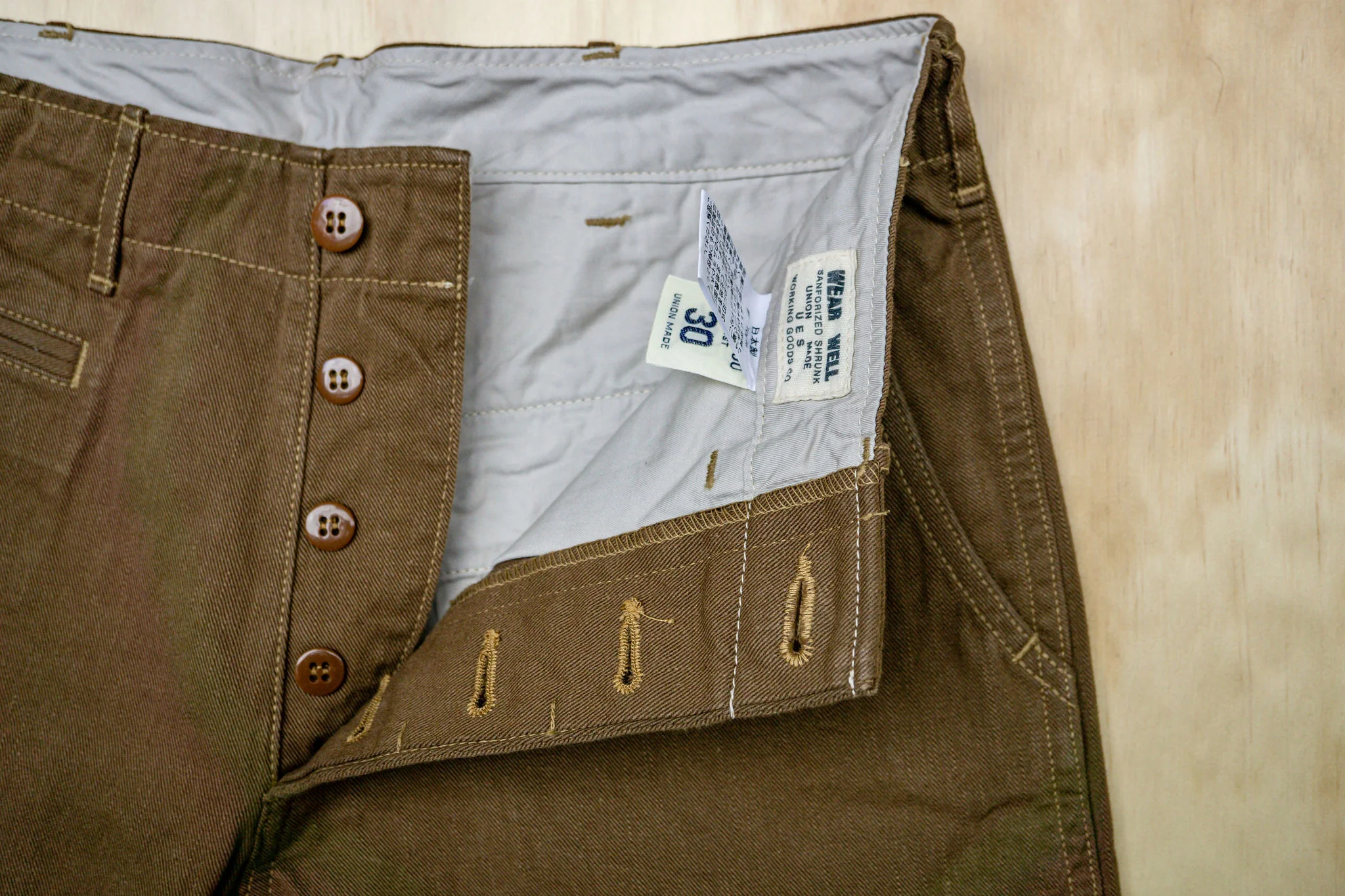 UES C408 - Regular Chinos - Olive - Image 7