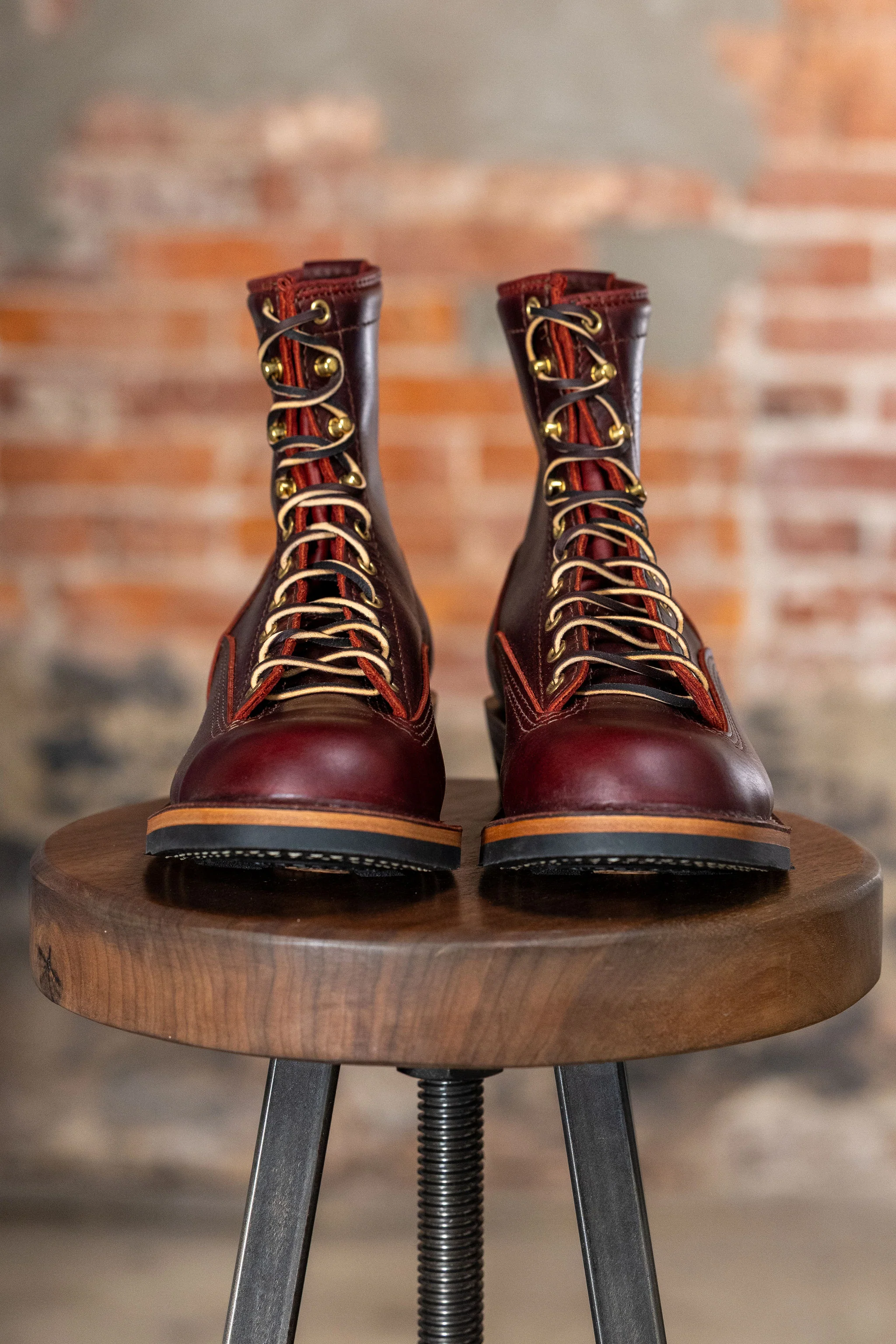Wesco Boots Jobmaster - 8" Burgundy Lace to Toe - Image 2
