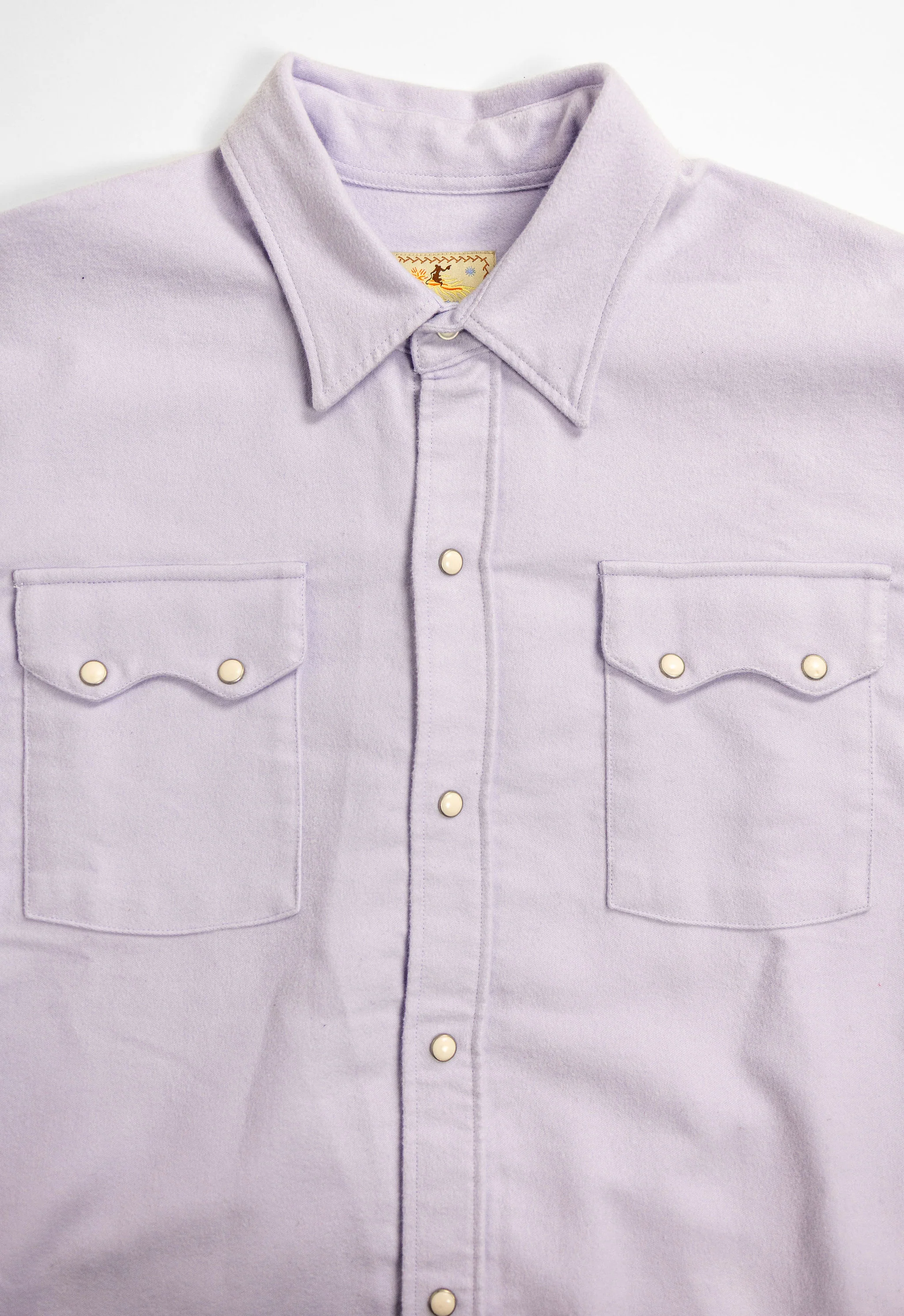 Wythe Moleskin Pearlsnap Shirt - Alpenglow - Image 5