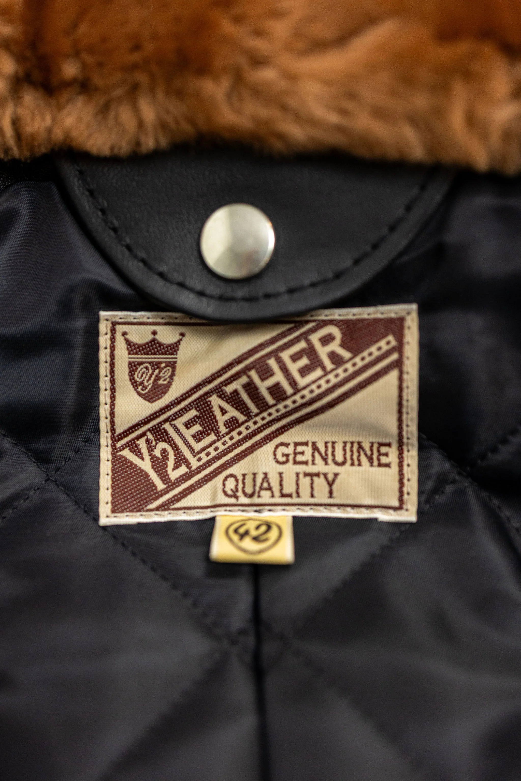 Y'2 SHR-58 Sumi Dyed Double Riders Jacket - Image 13